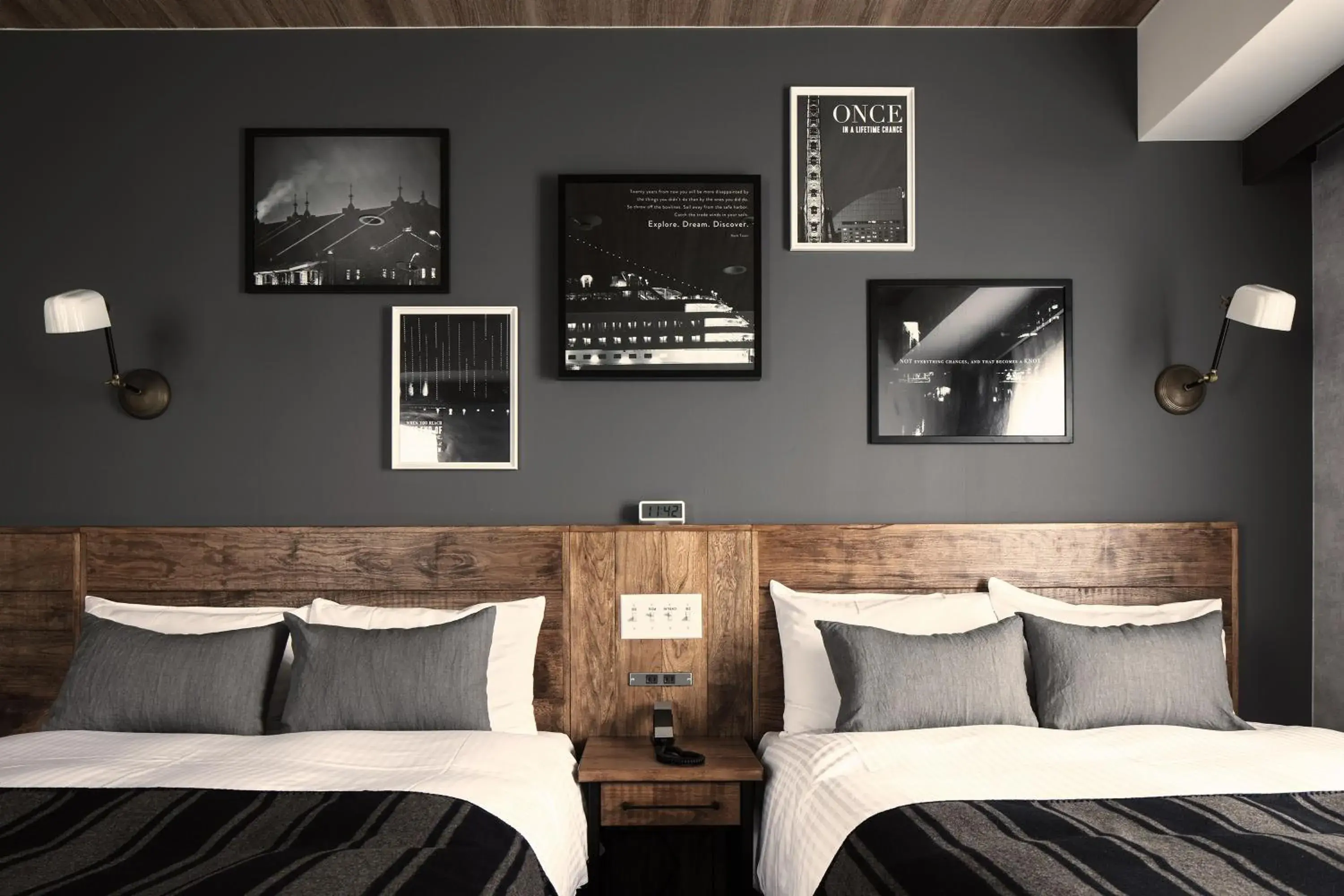 Twin Room - single occupancy - Non-Smoking in Hotel The Knot Yokohama Twin Room - single occupancy - Non-Smoking in Hotel The Knot Yokohama