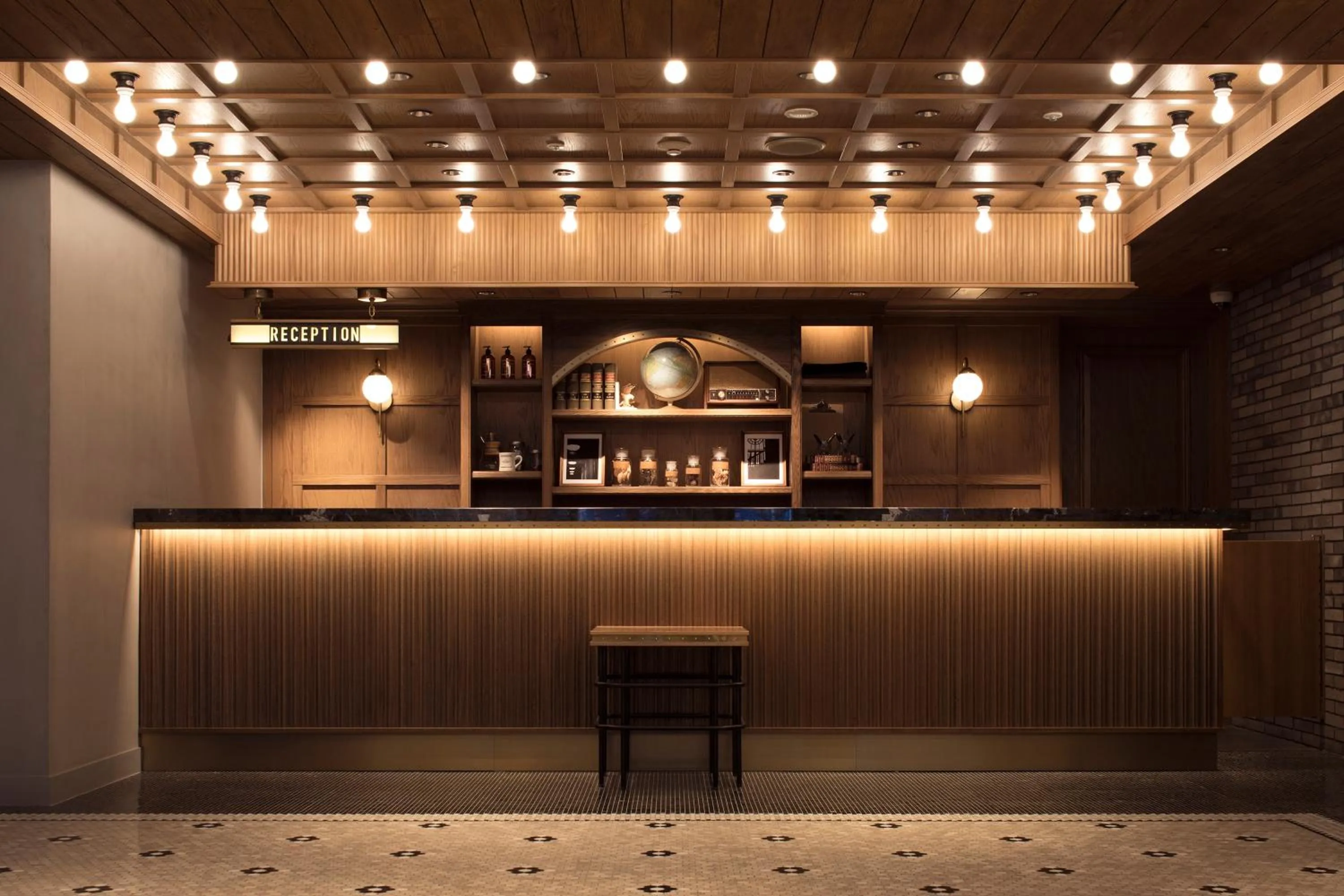 Lobby or reception in Hotel The Knot Yokohama