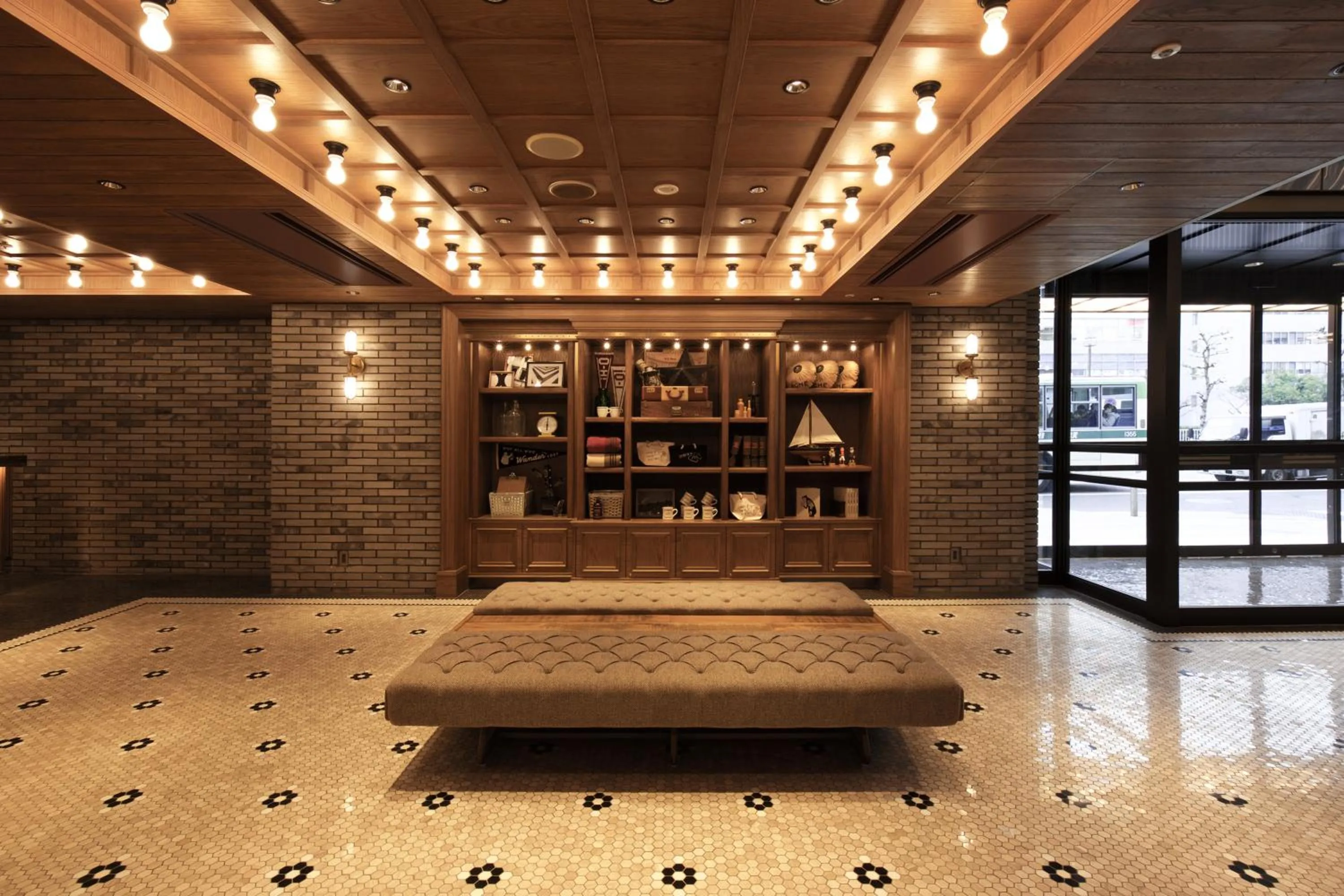 Lobby or reception in Hotel The Knot Yokohama