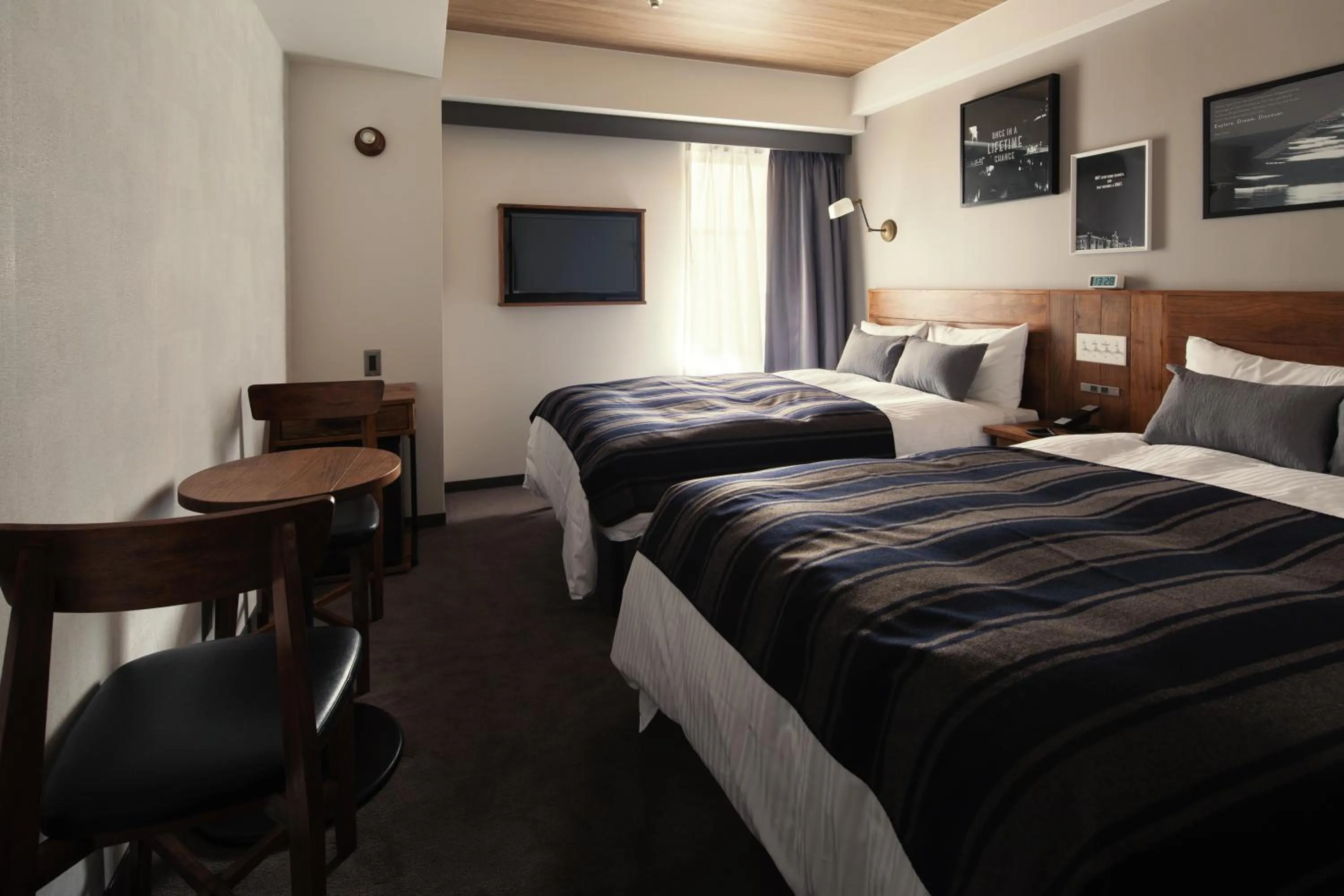 Photo of the whole room, Bed in Hotel The Knot Yokohama