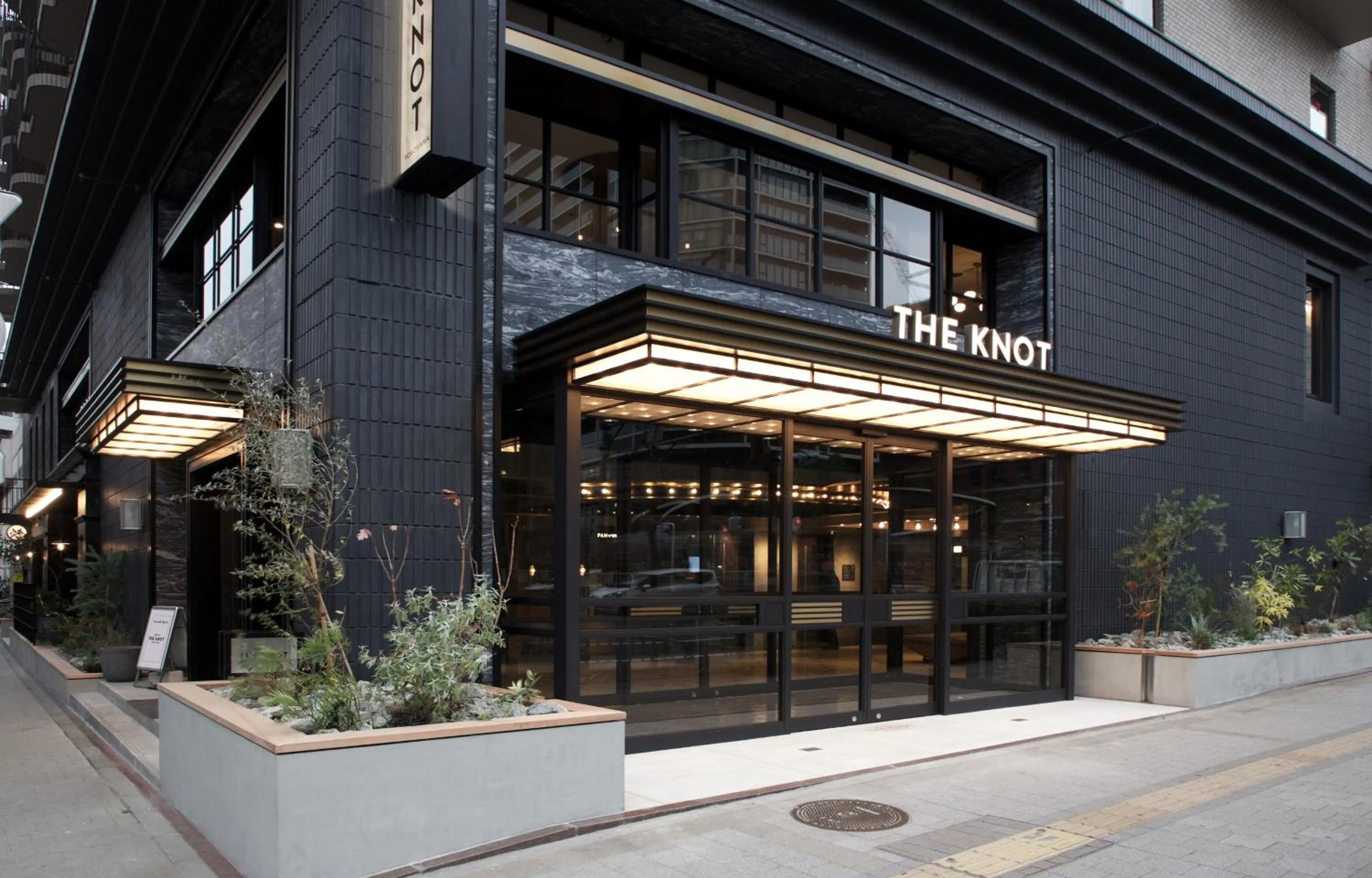 Facade/entrance in Hotel The Knot Yokohama