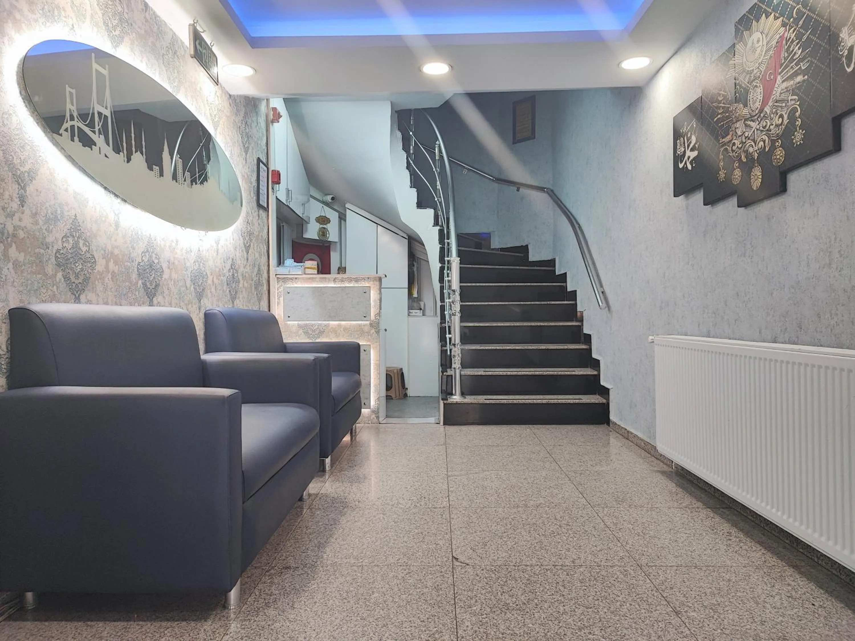 Lobby or reception in Fatih Hotel Erciyes