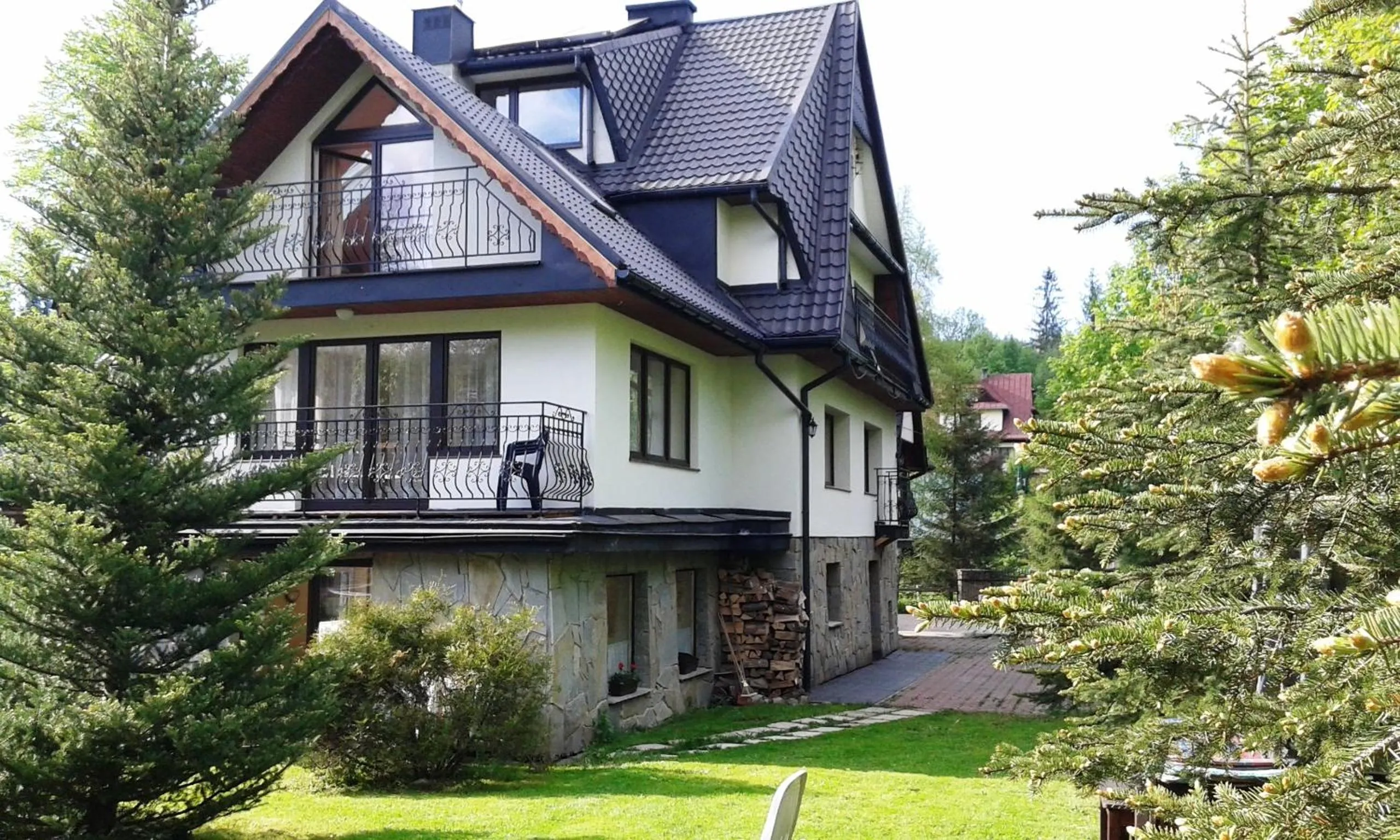 Garden in Willa Limba