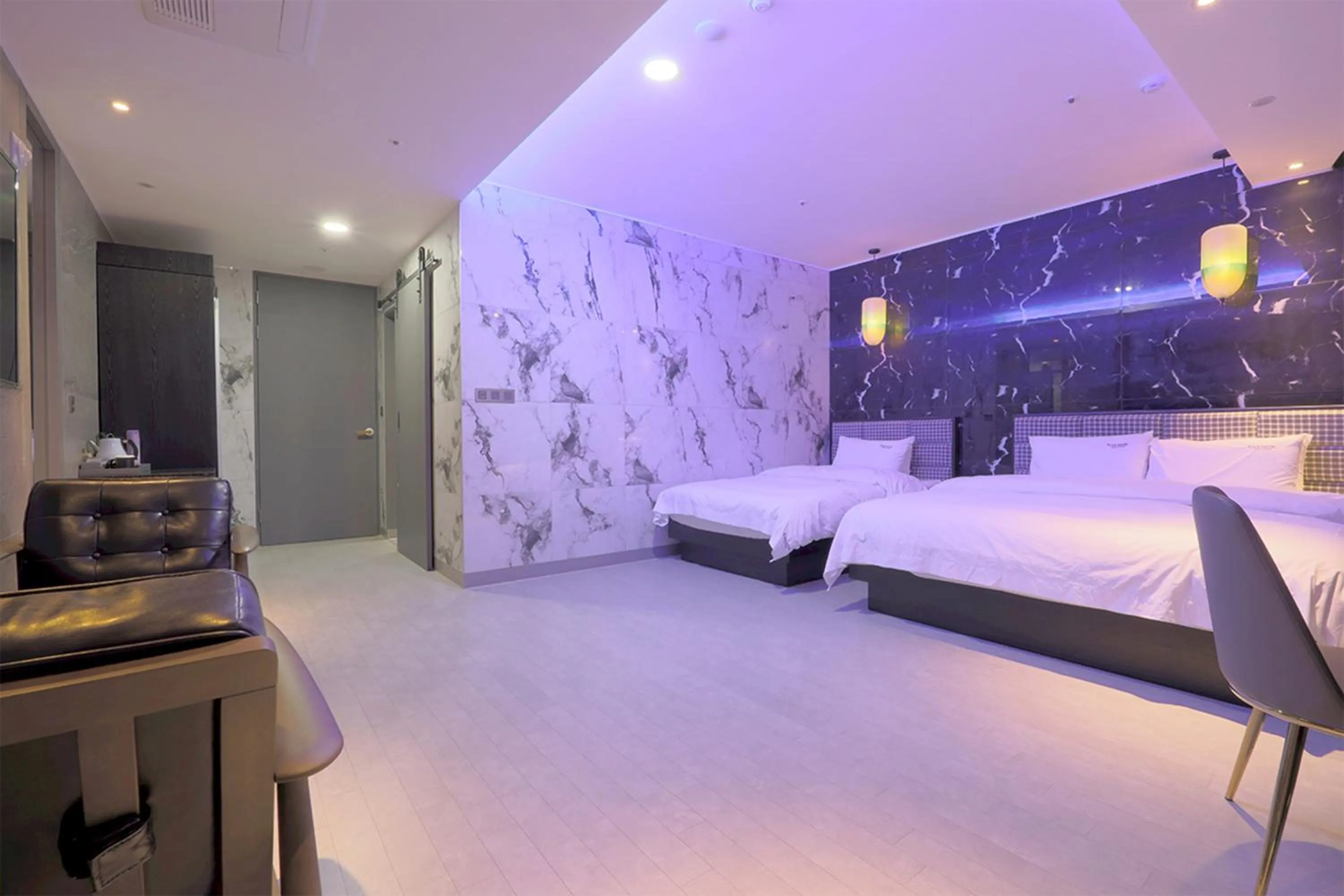 Bed in HOTEL YUNA Business