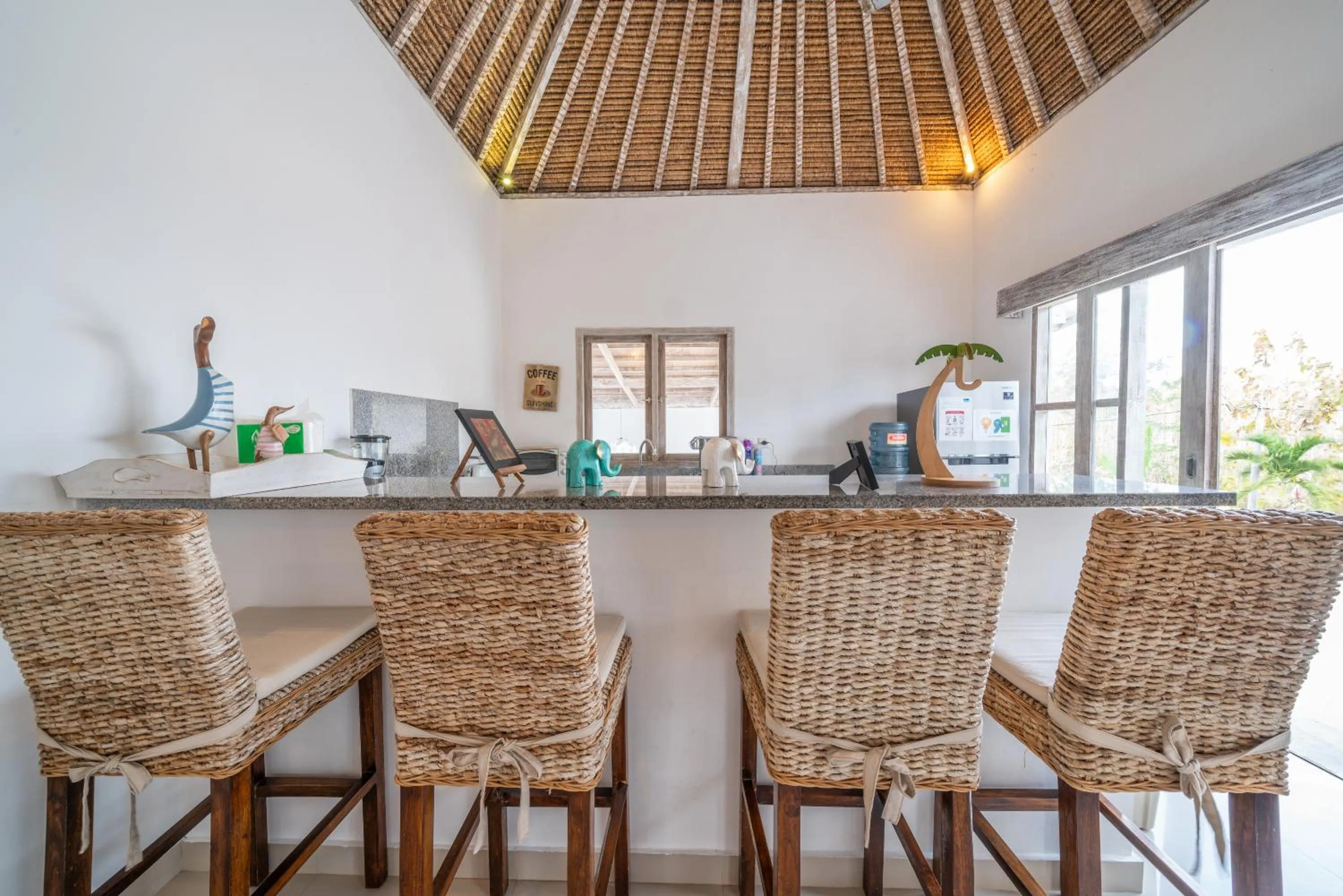 Dining area in Villa Bali Paradis