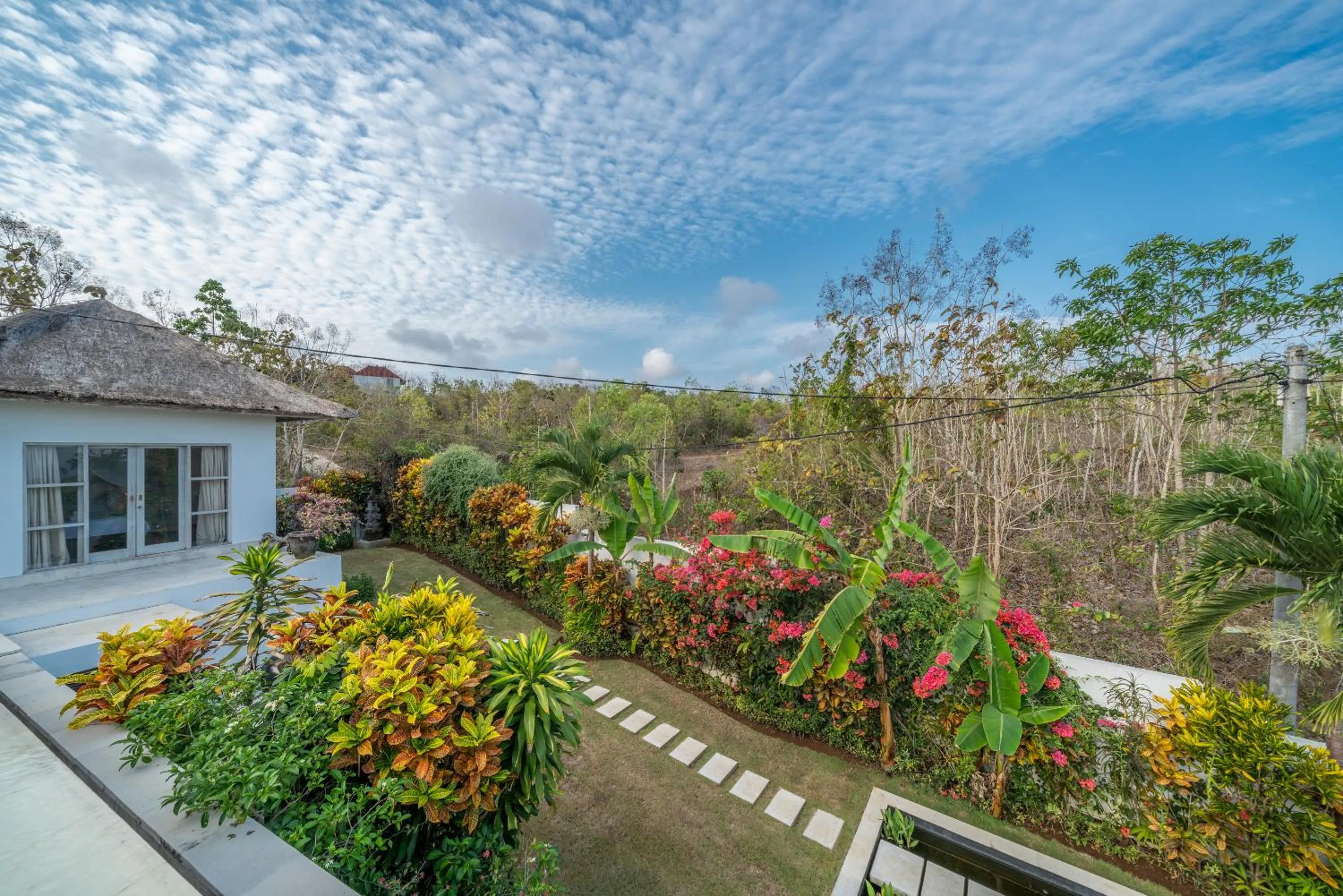 Garden view in Villa Bali Paradis