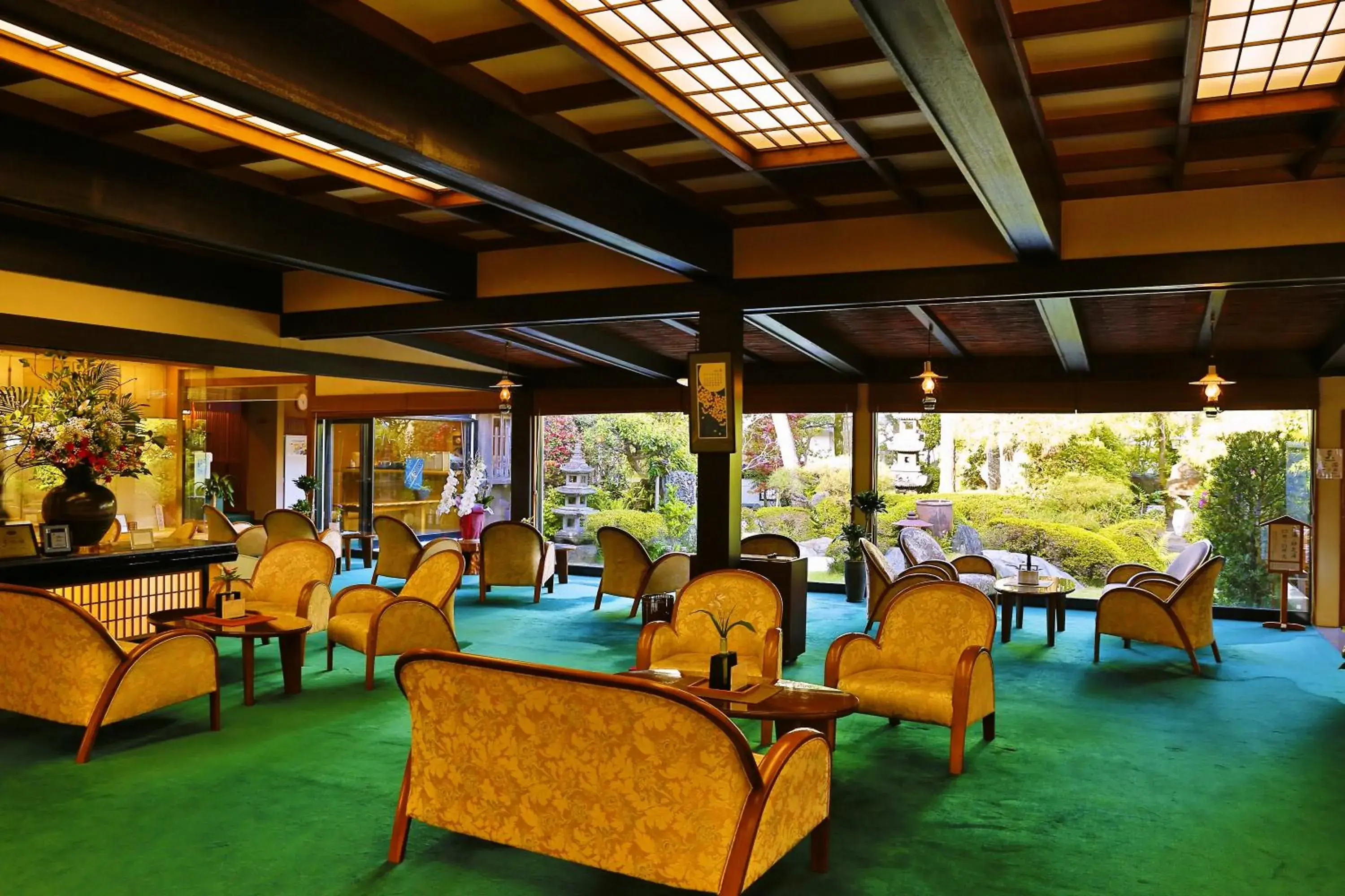 Lobby or reception in Ibusuki Syusui-en Lobby or reception in Ibusuki Syusui-en