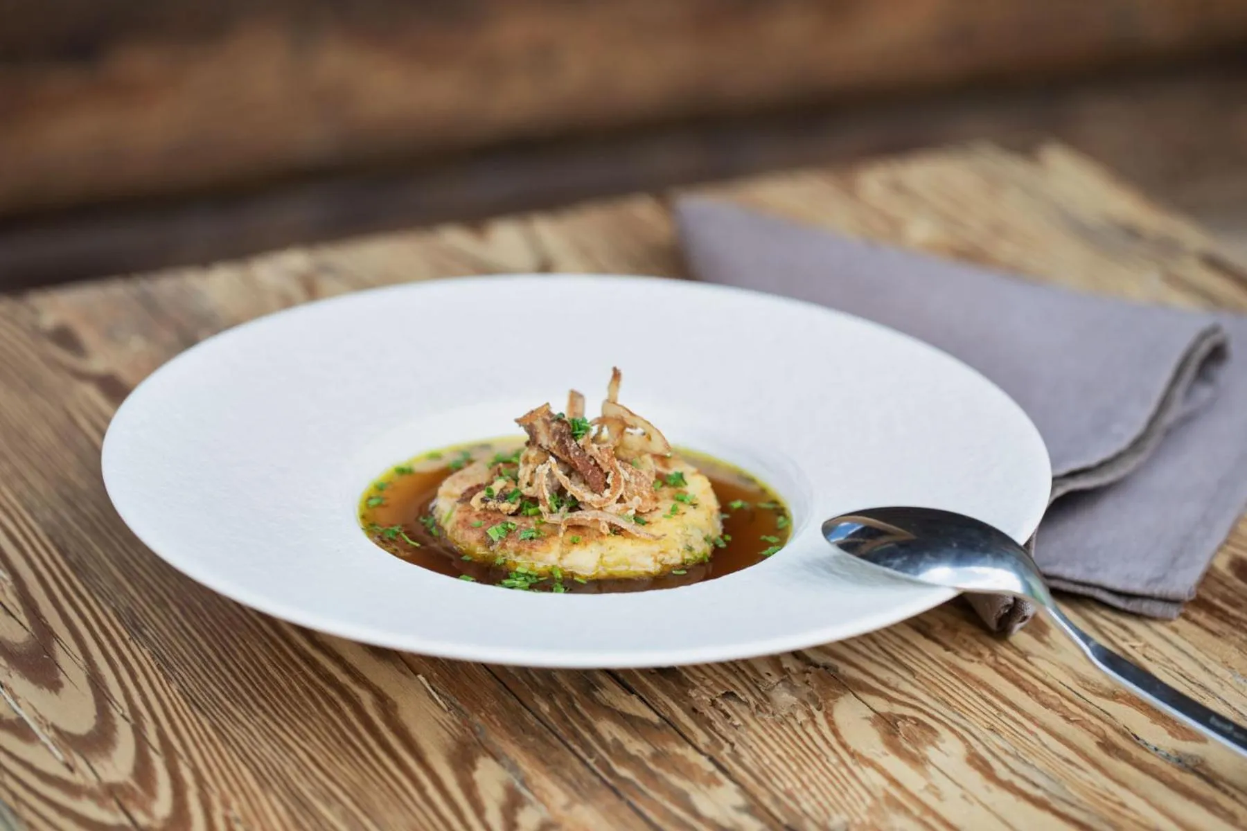 Food and drinks in Berggasthaus Höllensteinhütte