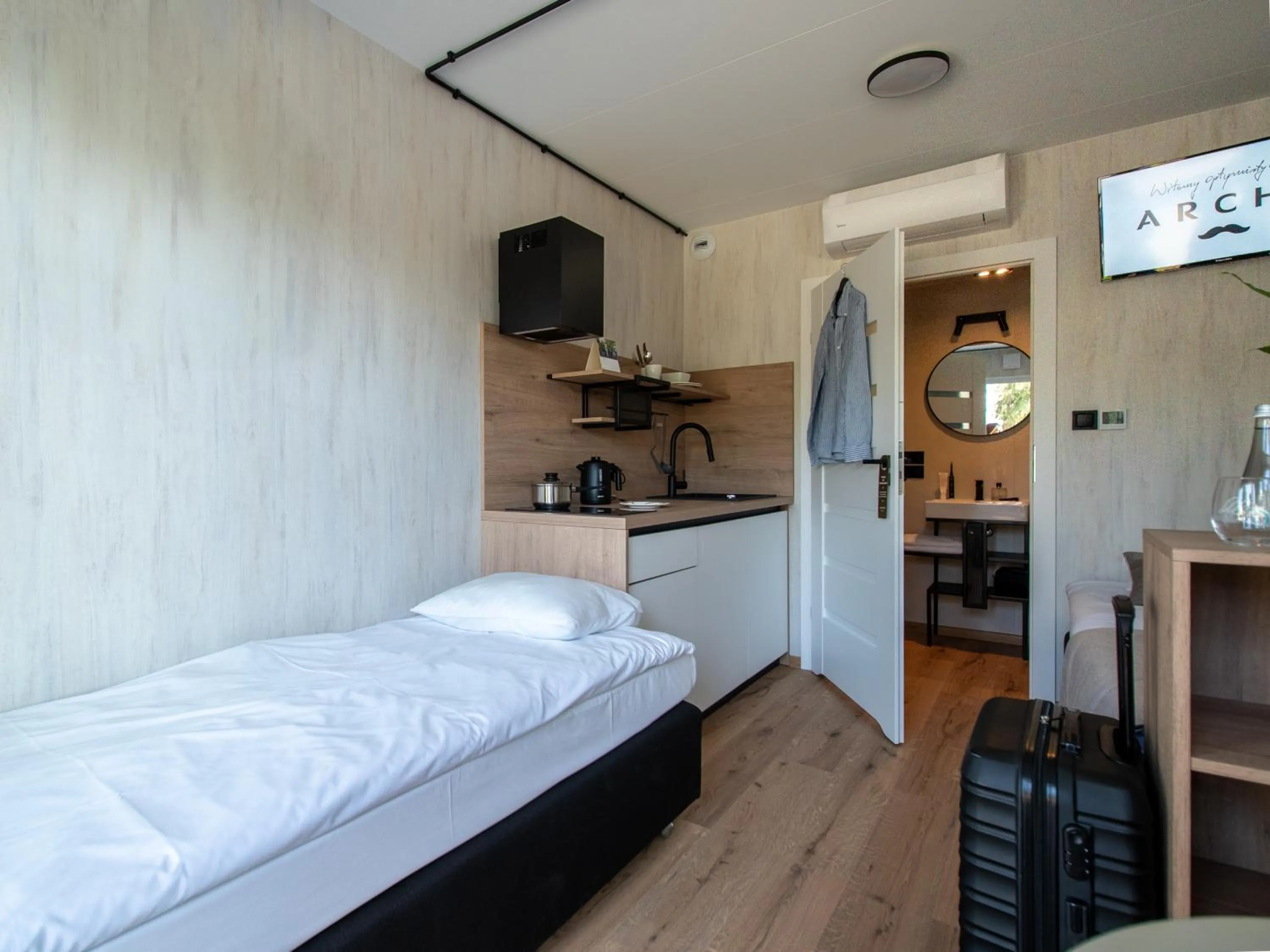 Bed in Arche Hotel Siedlce