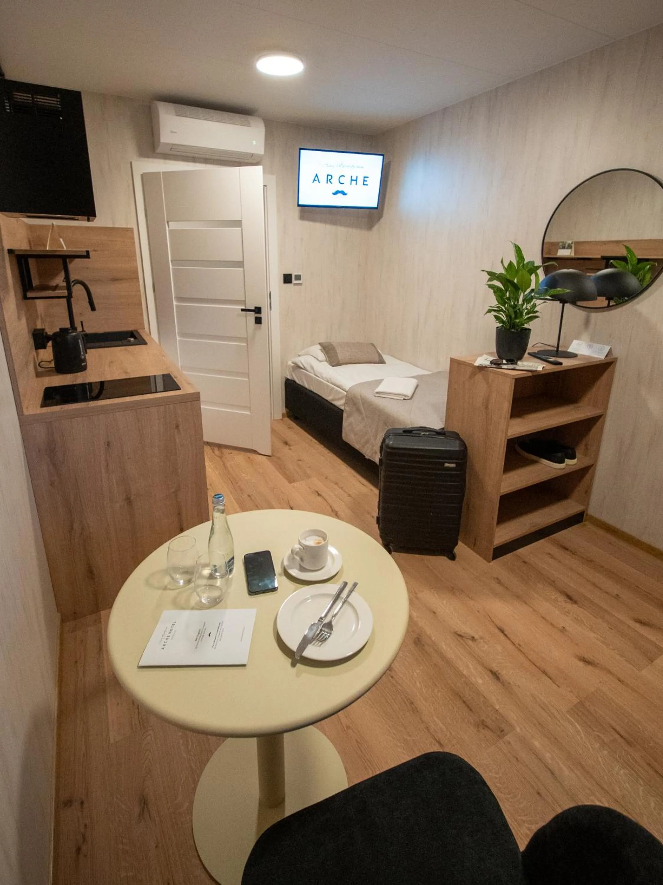 Bed in Arche Hotel Siedlce