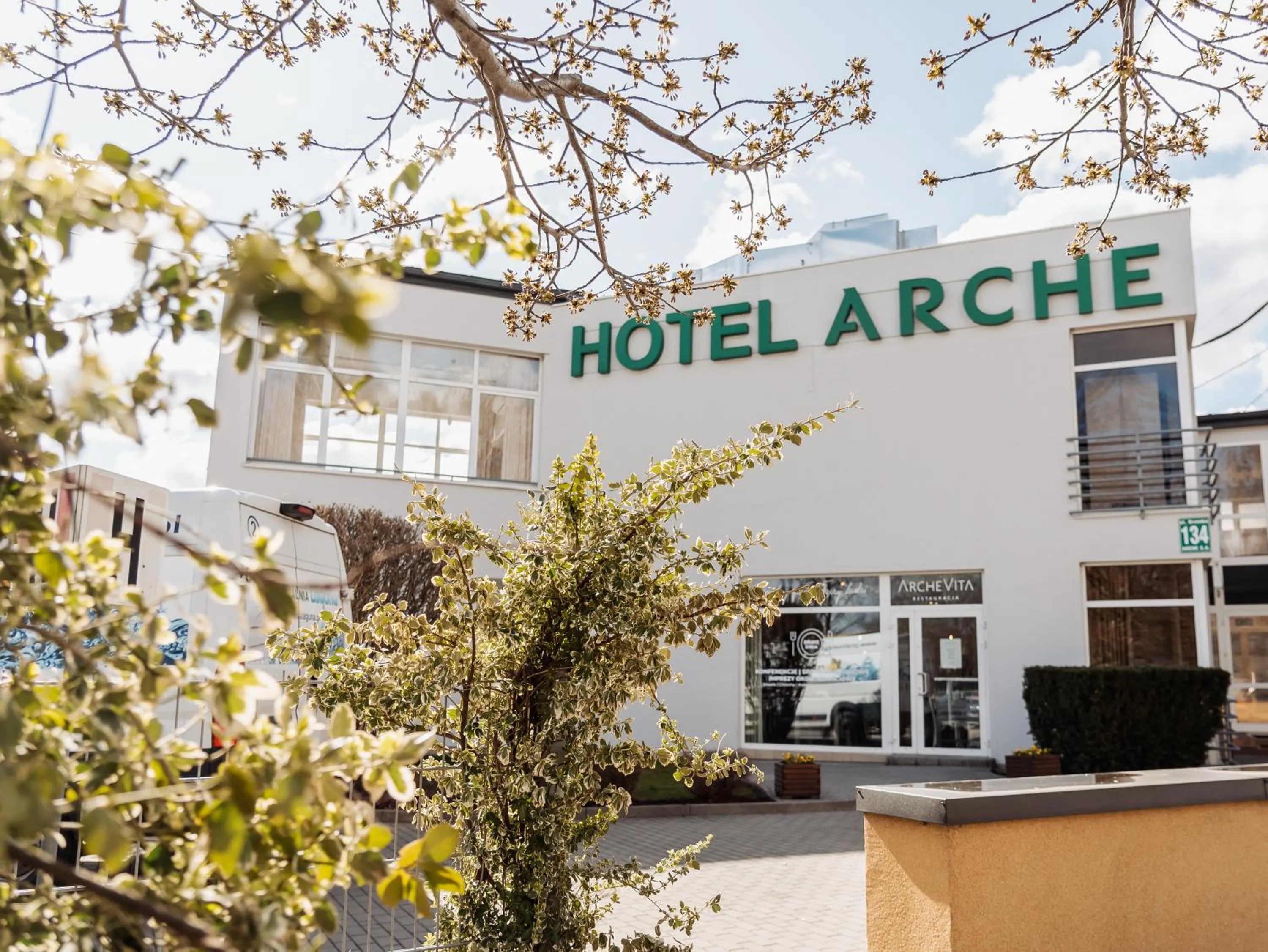 Property building in Arche Hotel Siedlce