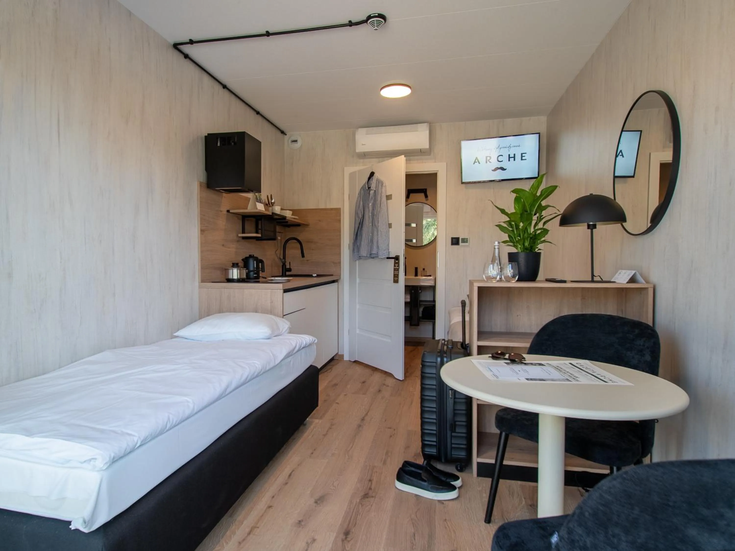 Bed in Arche Hotel Siedlce