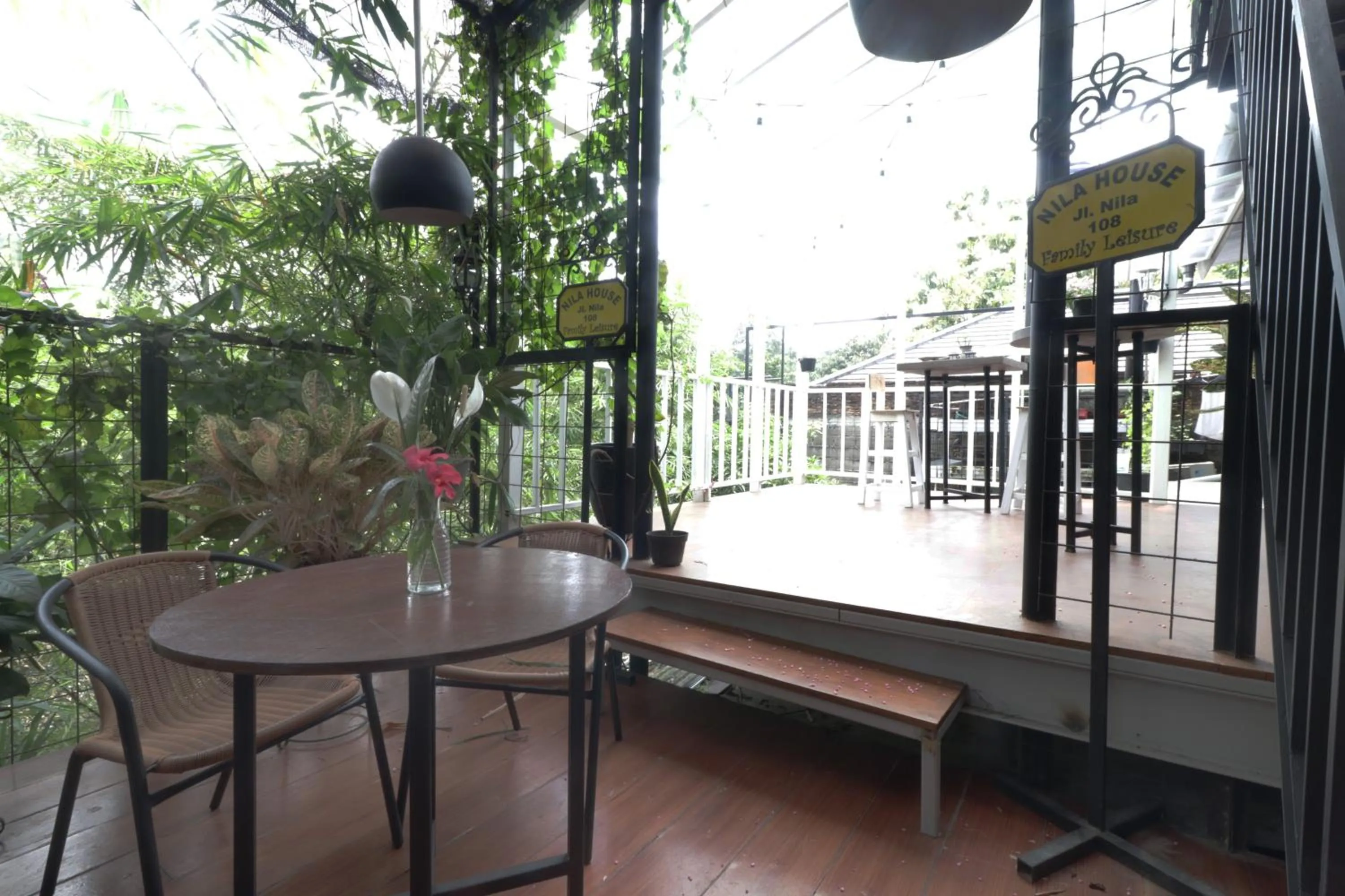 Patio in NILA HOUSE, Sharia Family Home Stay
