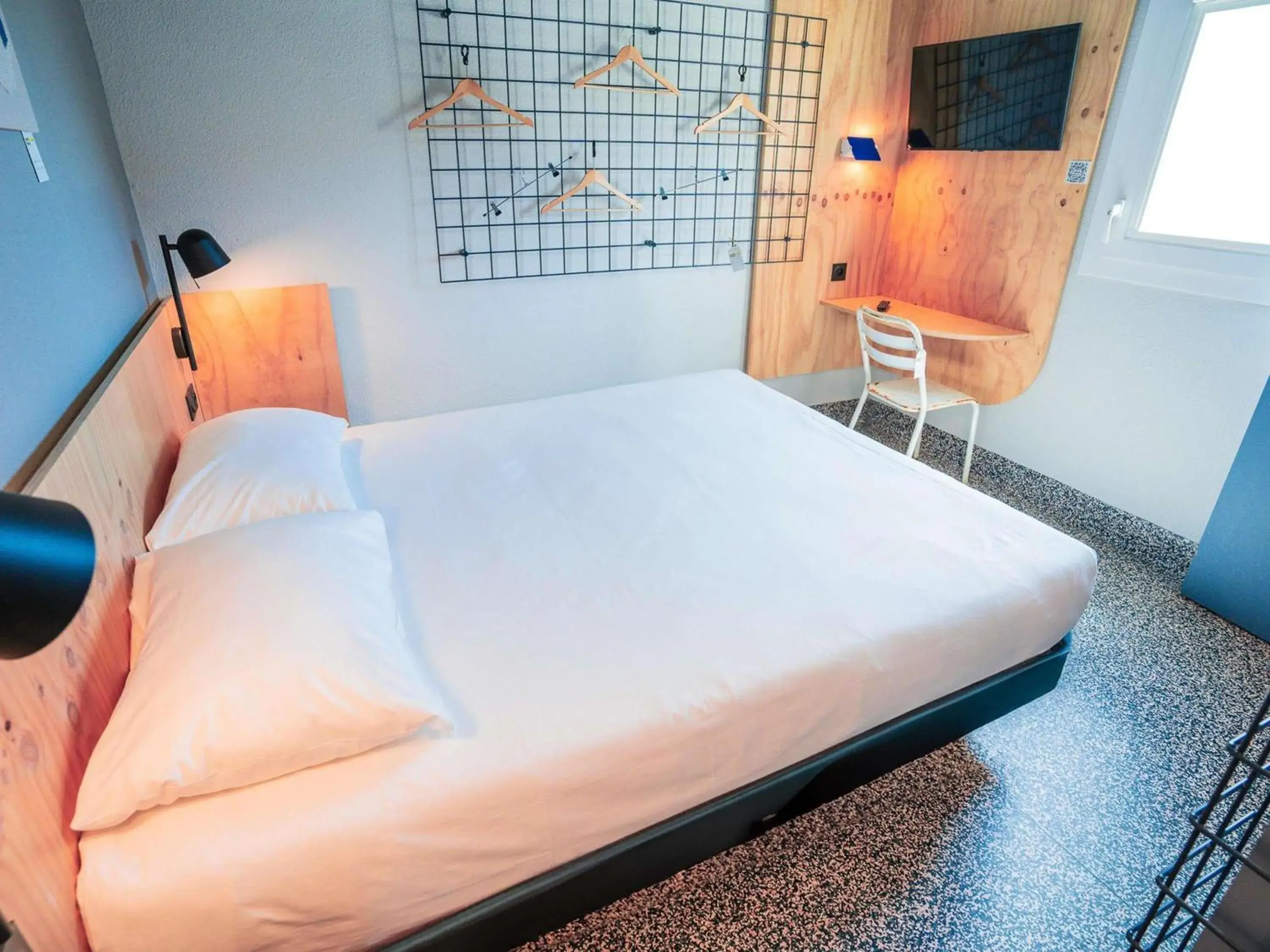 Bedroom, Bed in Greet hôtel Montpellier Aéroport Parc des Expos Bedroom, Bed in Greet hôtel Montpellier Aéroport Parc des Expos