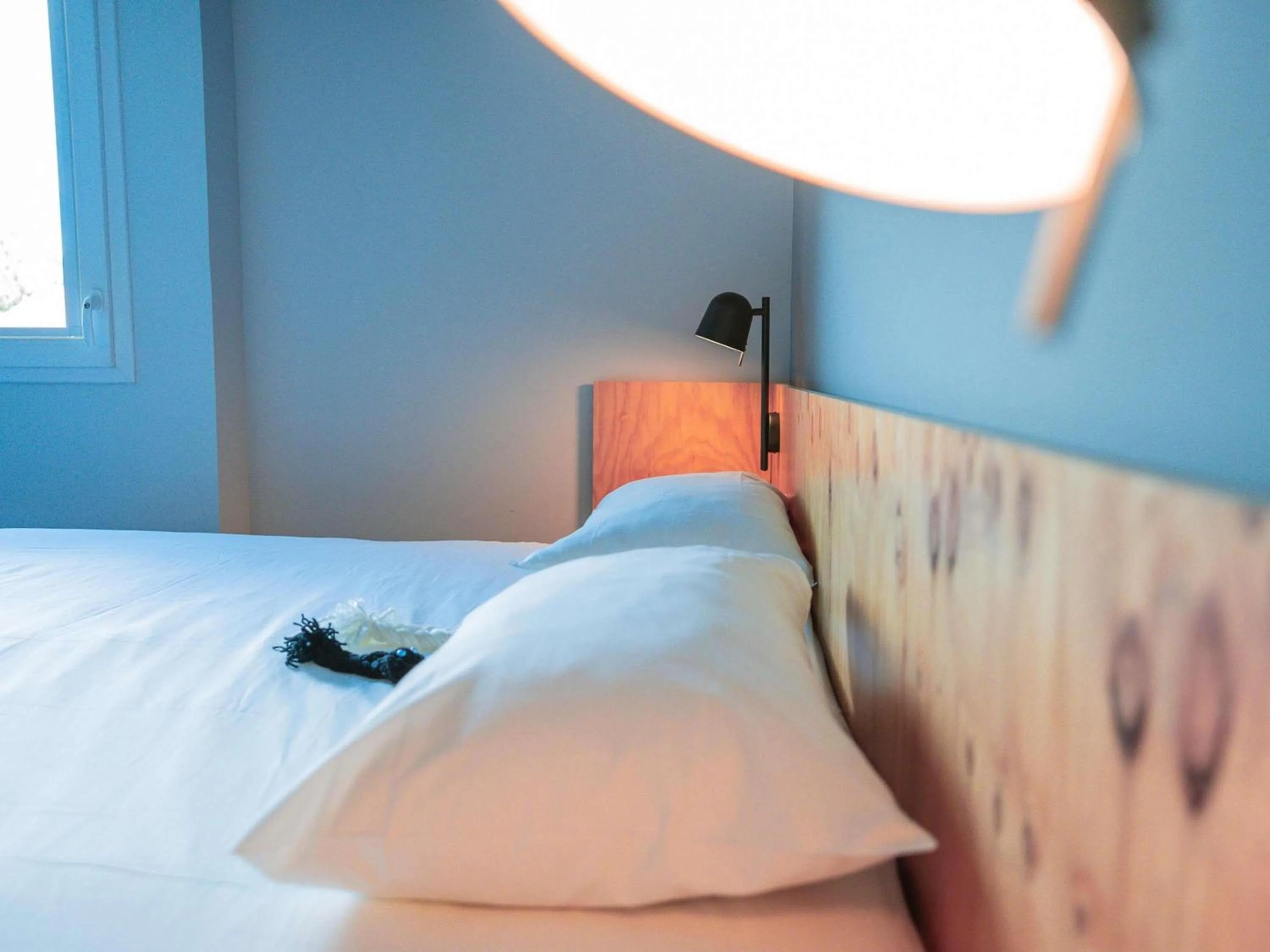 Bedroom, Bed in Greet hôtel Montpellier Aéroport Parc des Expos