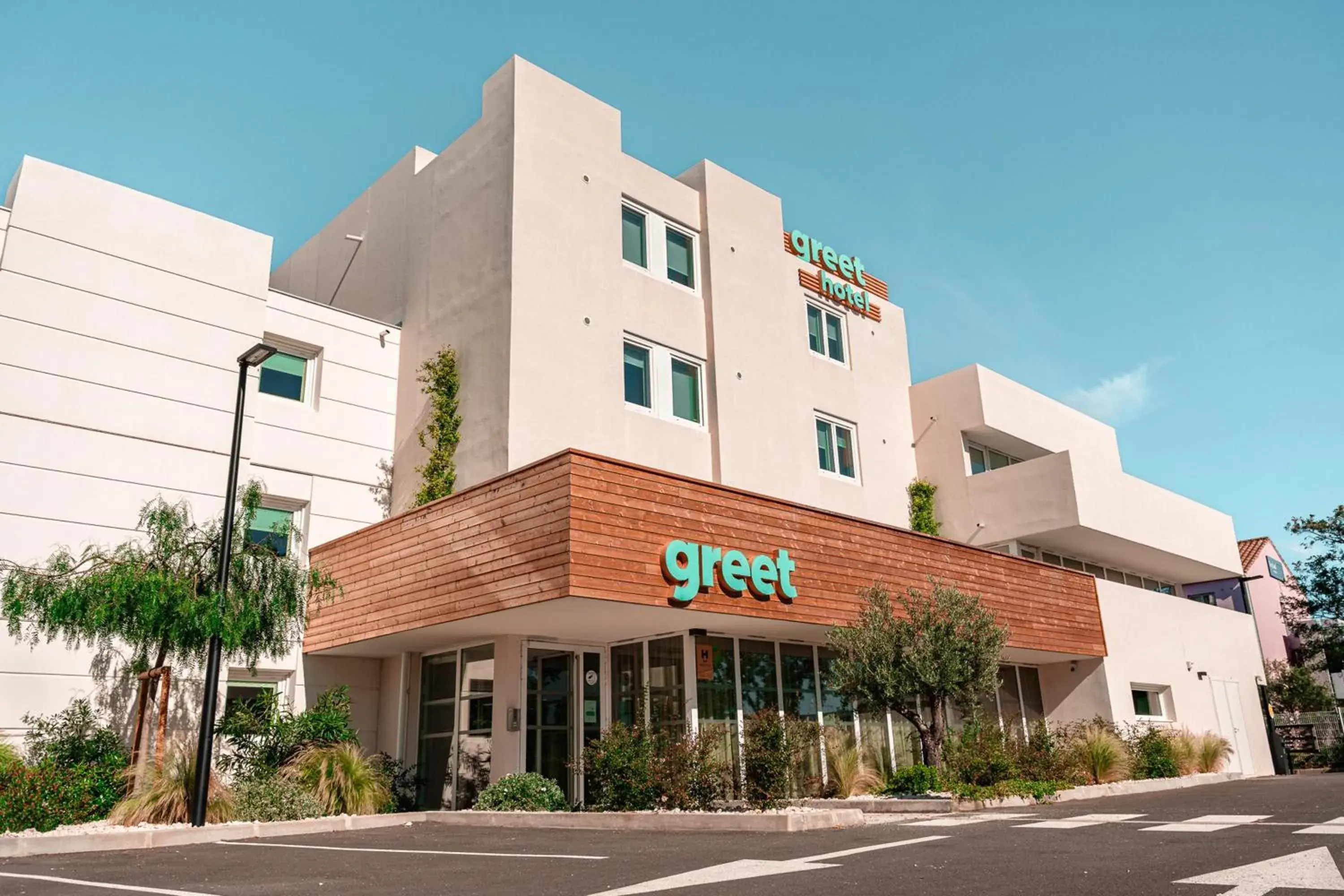 Facade/entrance in Greet hôtel Montpellier Aéroport Parc des Expos Facade/entrance in Greet hôtel Montpellier Aéroport Parc des Expos