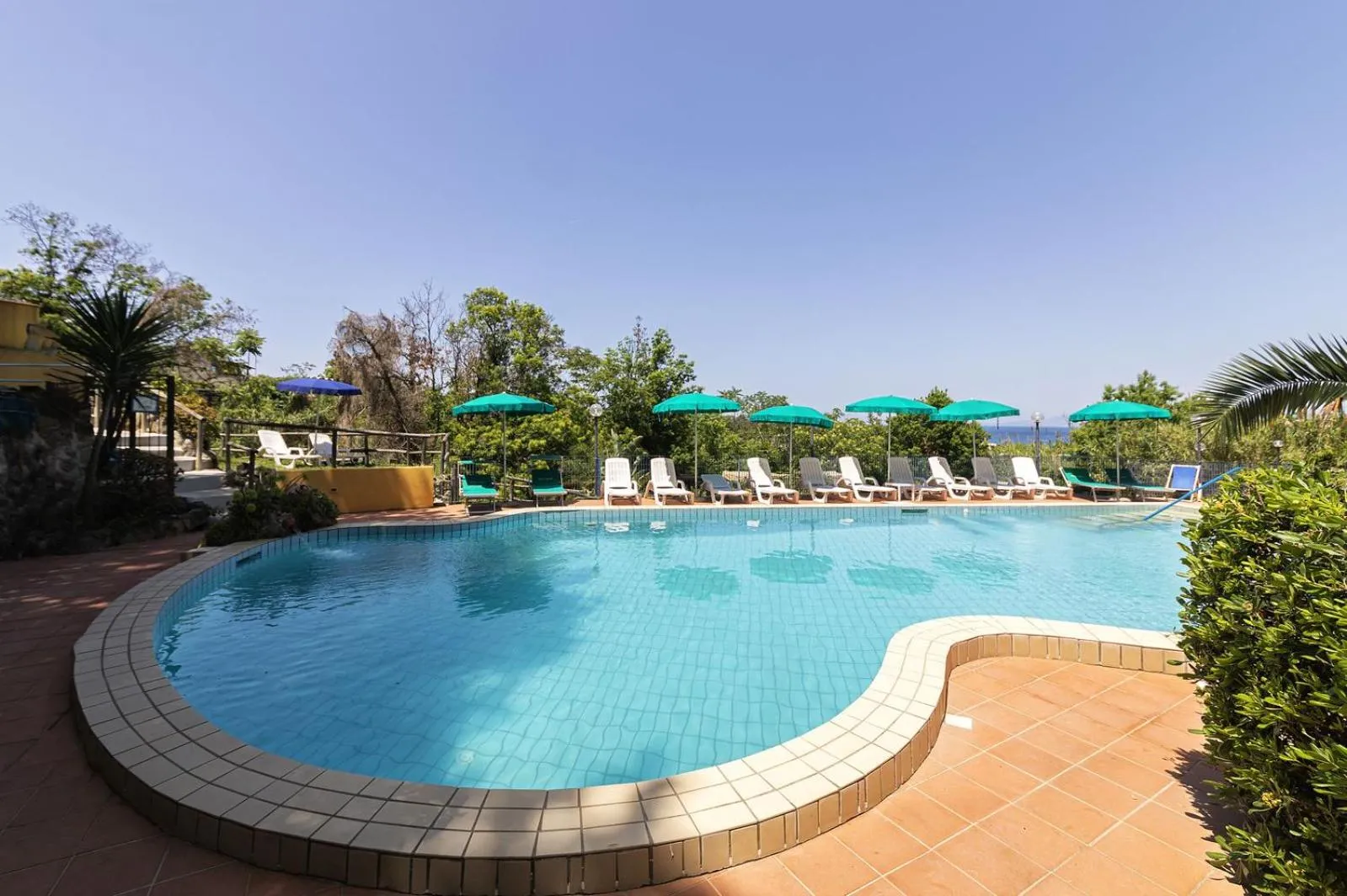 Swimming pool in Bristol Hotel