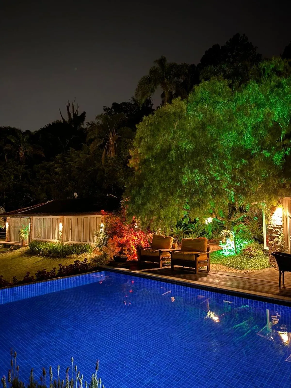 Swimming pool in Pousada Boutique Itaipava