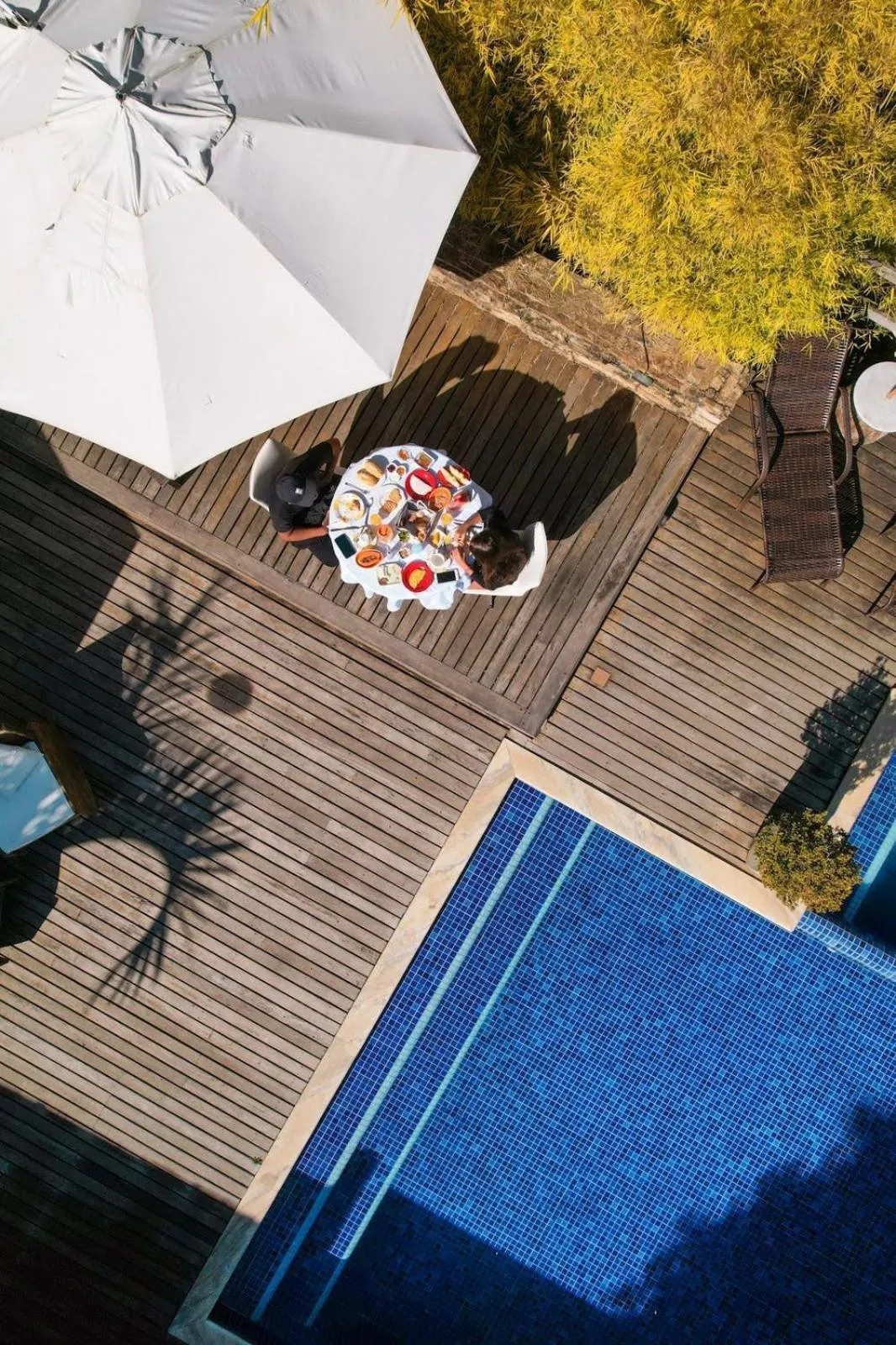 Swimming pool in Pousada Boutique Itaipava