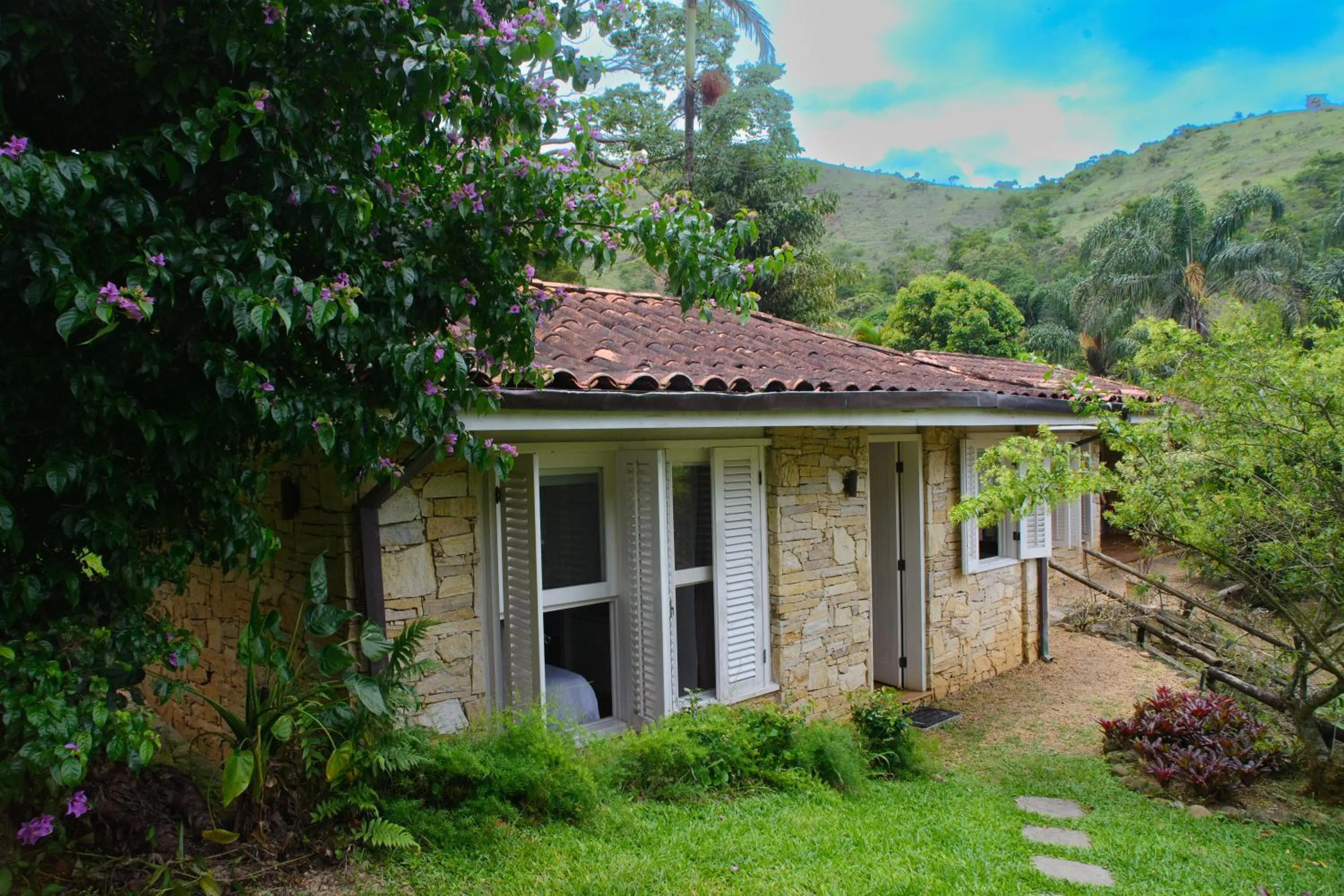 Garden view in Pousada Boutique Itaipava
