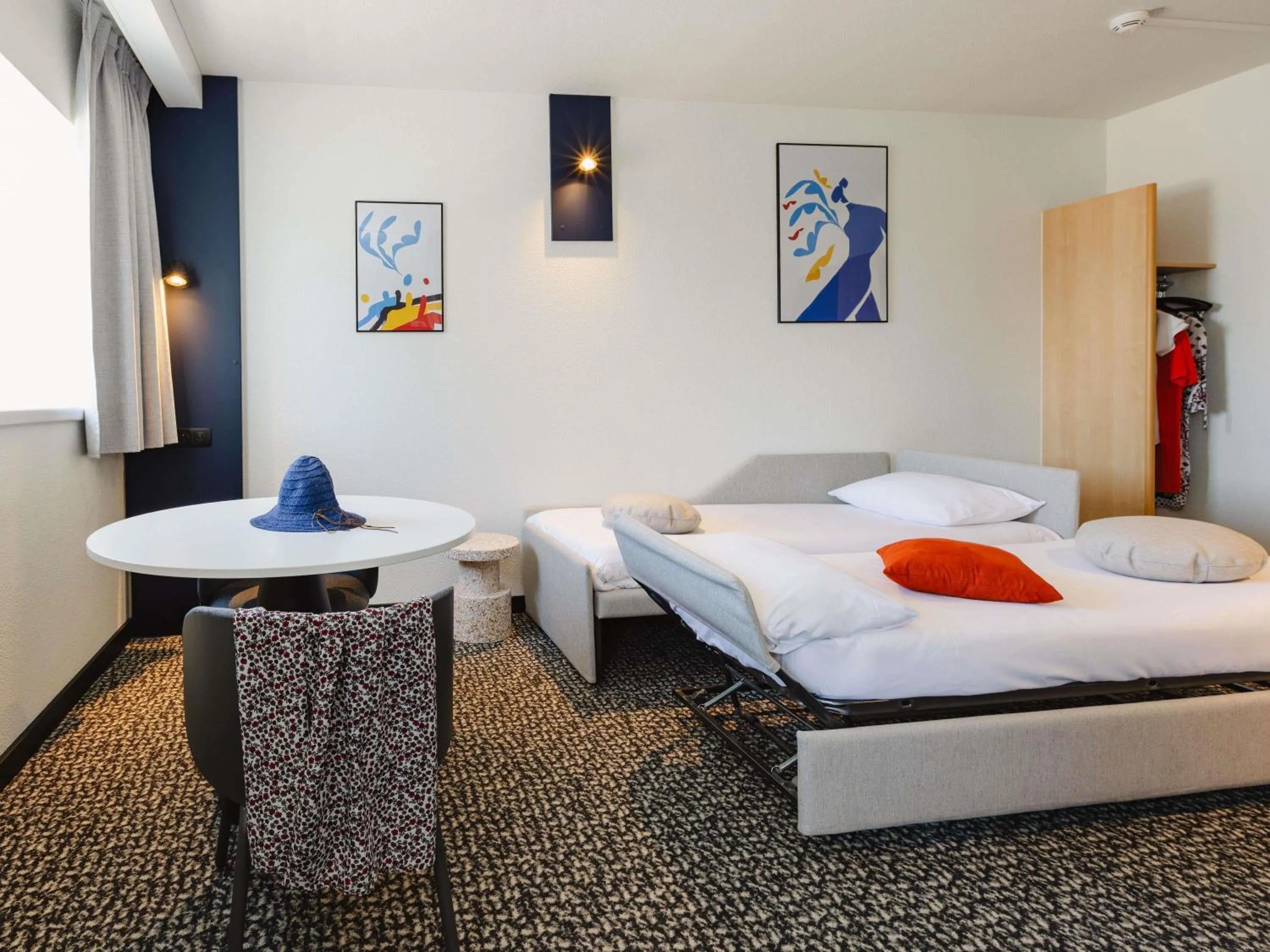 Bedroom, Bed in Hotel ibis Rennes Centre Gare Sud