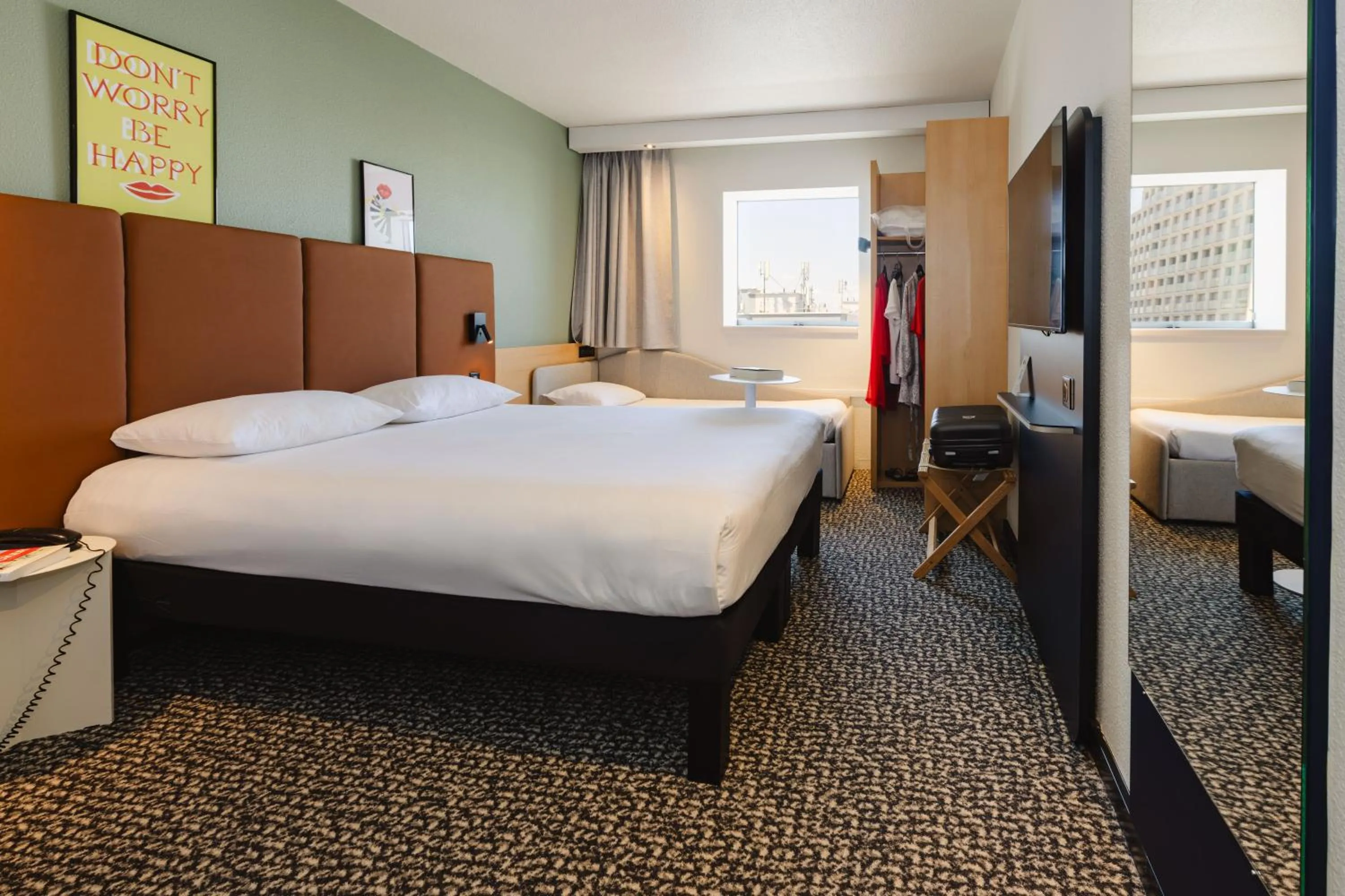 Bed in Hotel ibis Rennes Centre Gare Sud