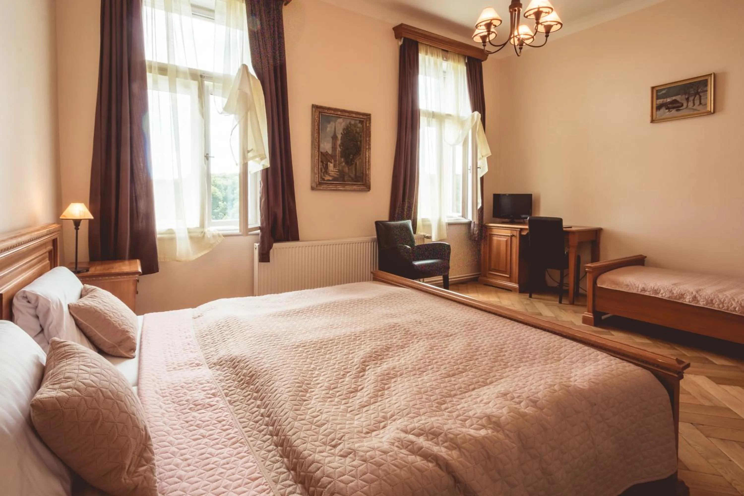 Bed in Vila U Varhanáře