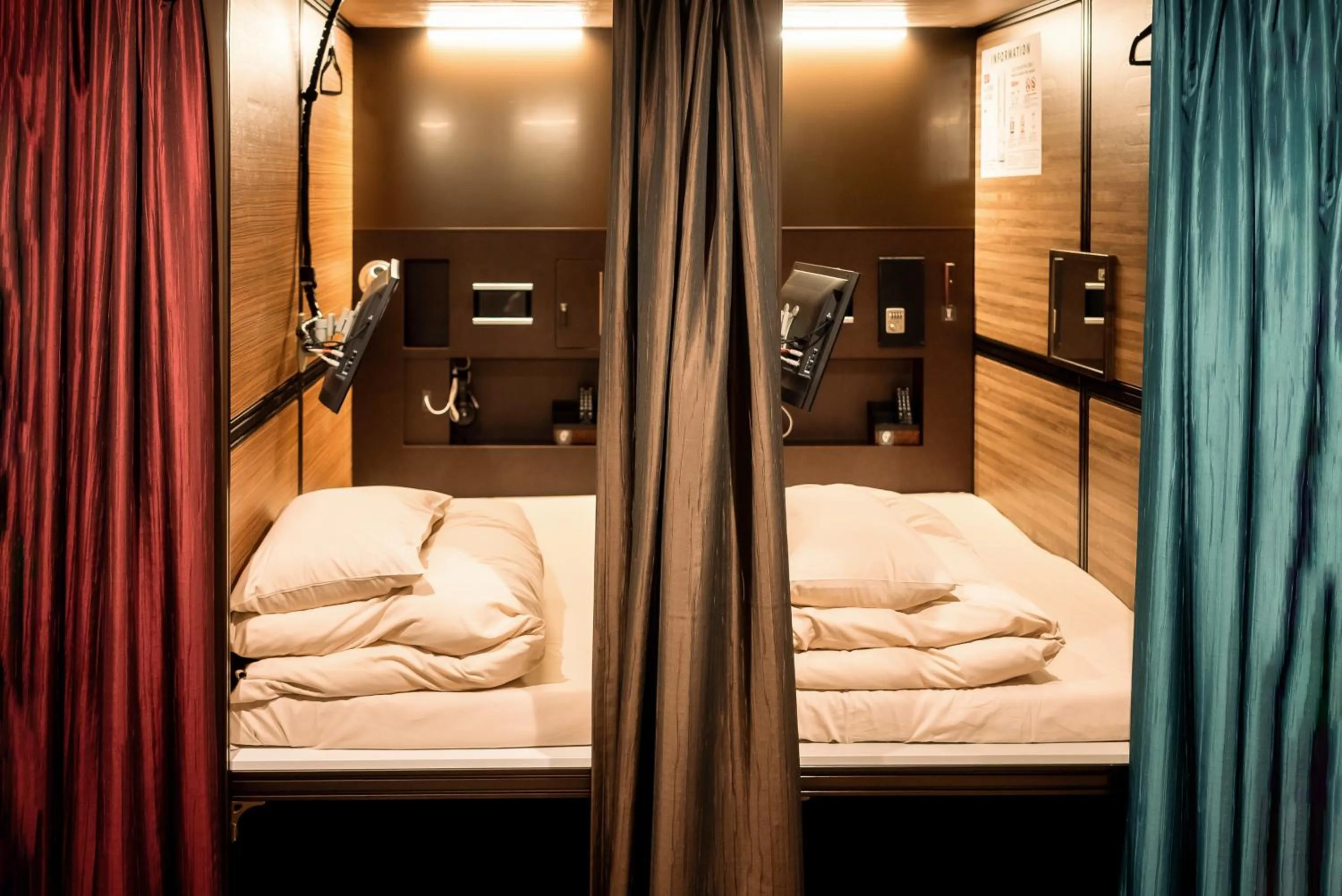 Bedroom, Bed in Anshin Oyado Woman&Man Nagoya Sakae