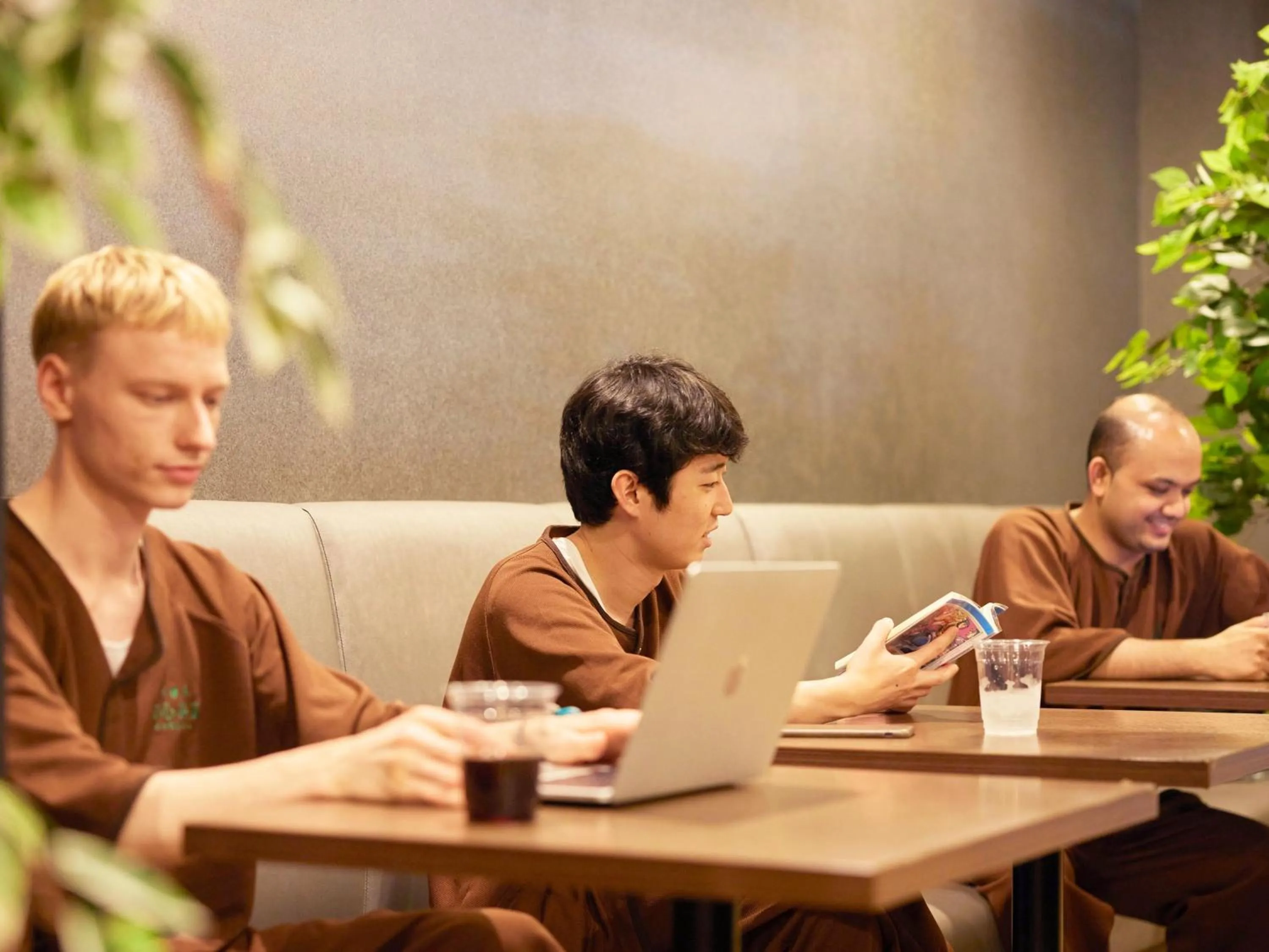 People in 2025 RENEWAL OPEN Anshin oyado Nagoya Man & Woman Sakae Station