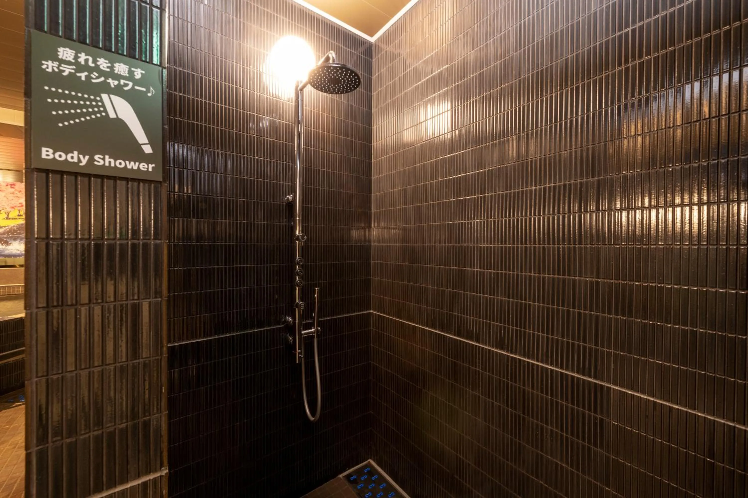 Shower in Anshin Oyado Woman&Man Nagoya Sakae