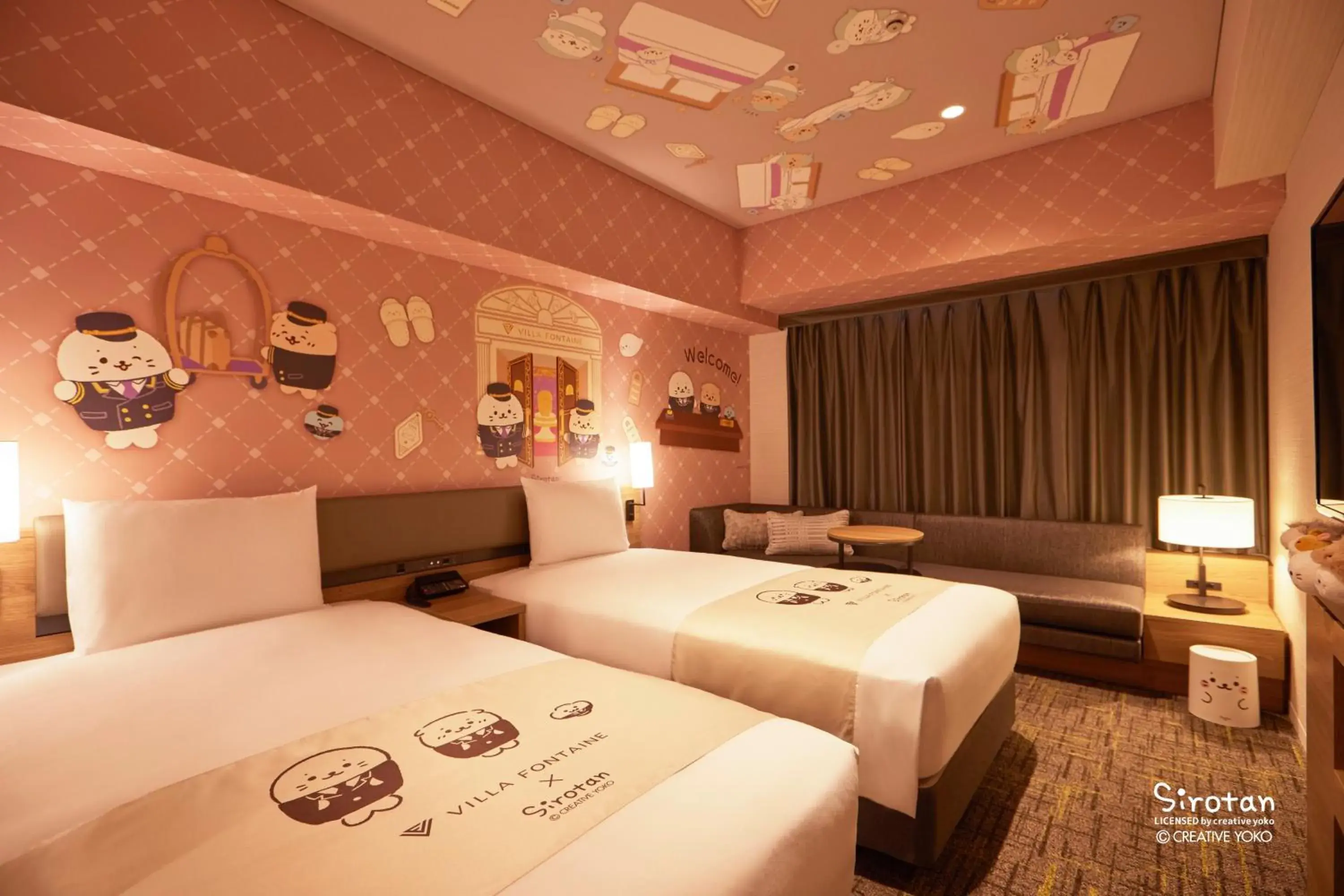 Concept Room - single occupancy - Sirotan x Hotel Villa Fontaine - Non-Smoking with Onsen ticket in Villa Fontaine Grand Haneda Airport Concept Room - single occupancy - Sirotan x Hotel Villa Fontaine - Non-Smoking with Onsen ticket in Villa Fontaine Grand Haneda Airport