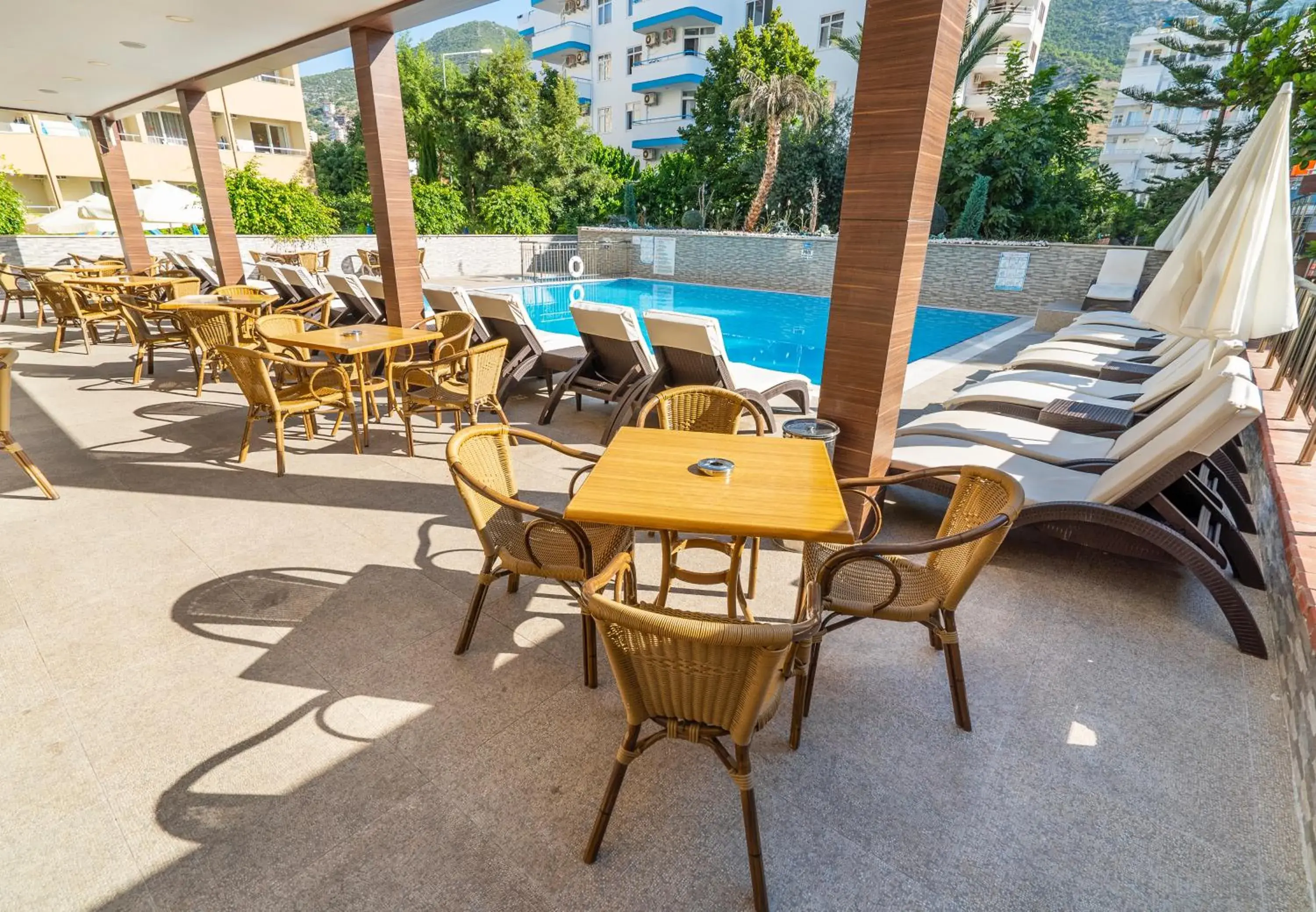 Swimming pool in Kleopatra Life Hotel Swimming pool in Kleopatra Life Hotel