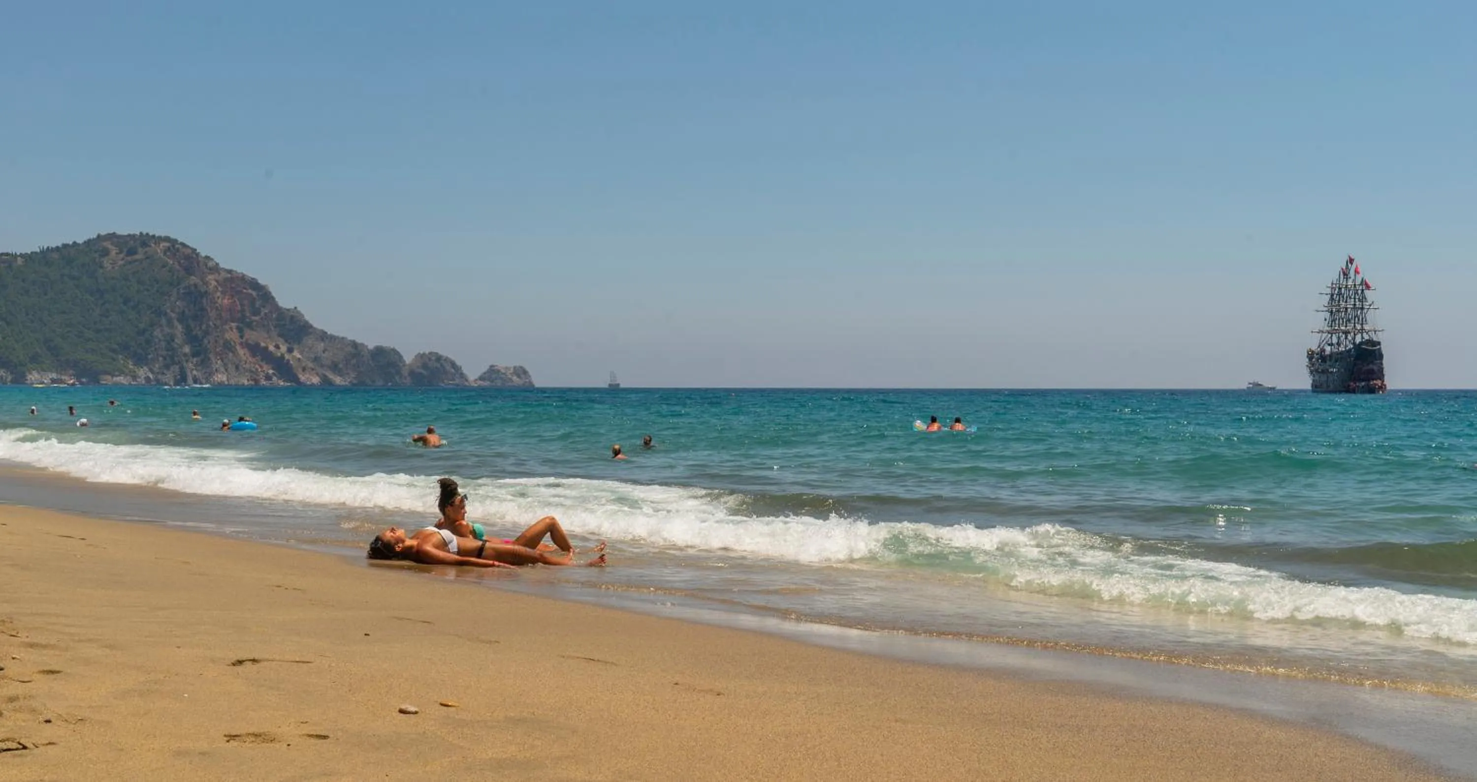 Beach in Kleopatra Life Hotel