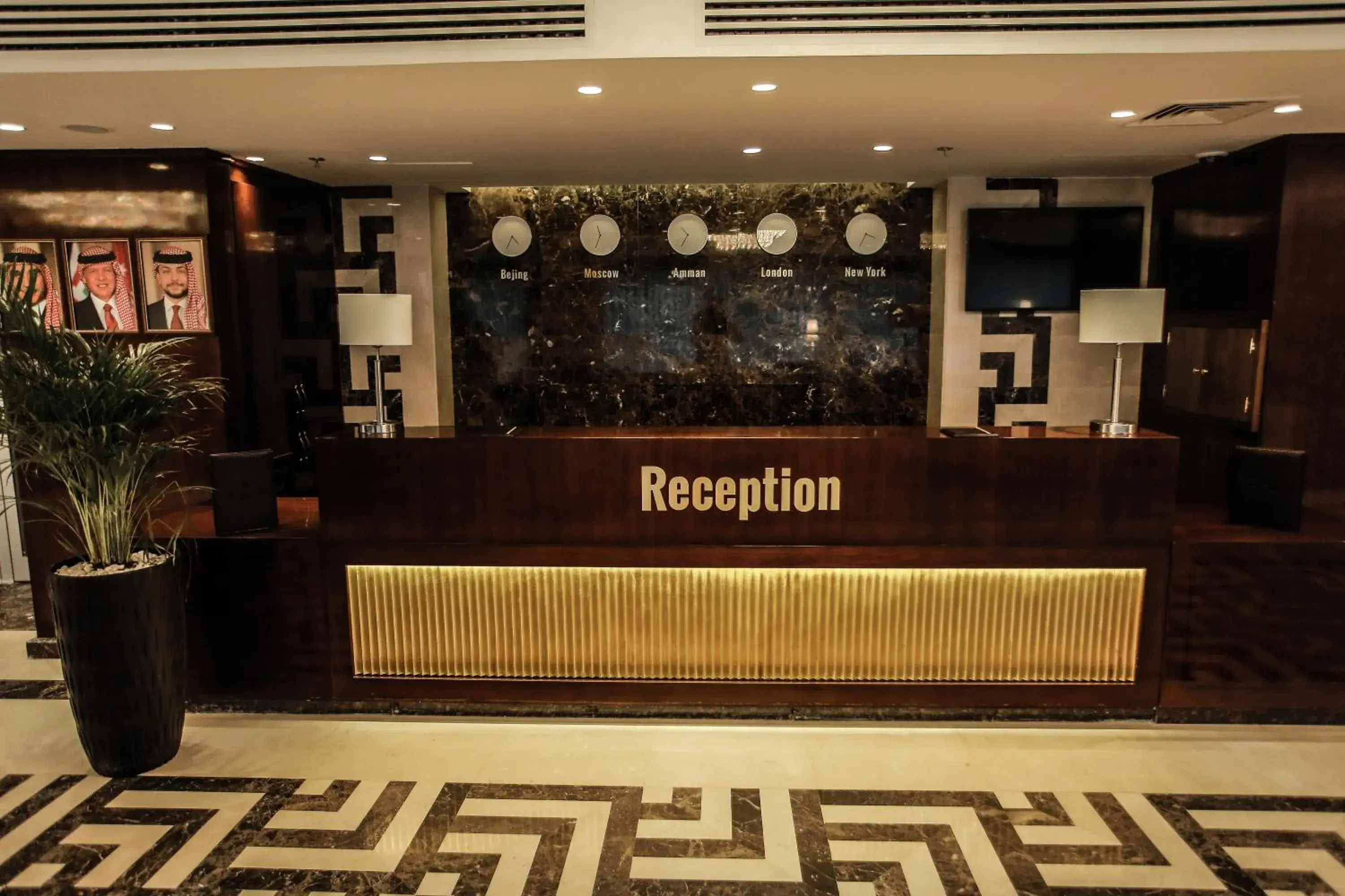 Lobby or reception in Coral Tower Hotel by Hansa Lobby or reception in Coral Tower Hotel by Hansa