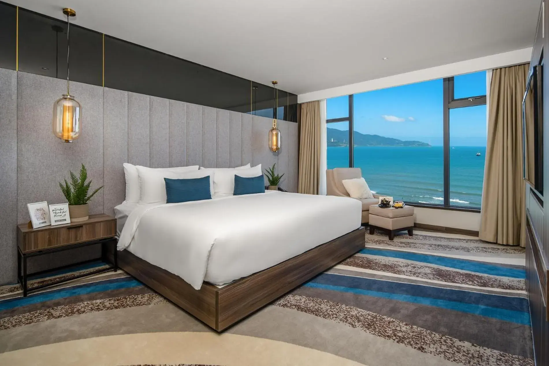 Sea view, Bed in Minh Toan SAFI Ocean Hotel Sea view, Bed in Minh Toan SAFI Ocean Hotel