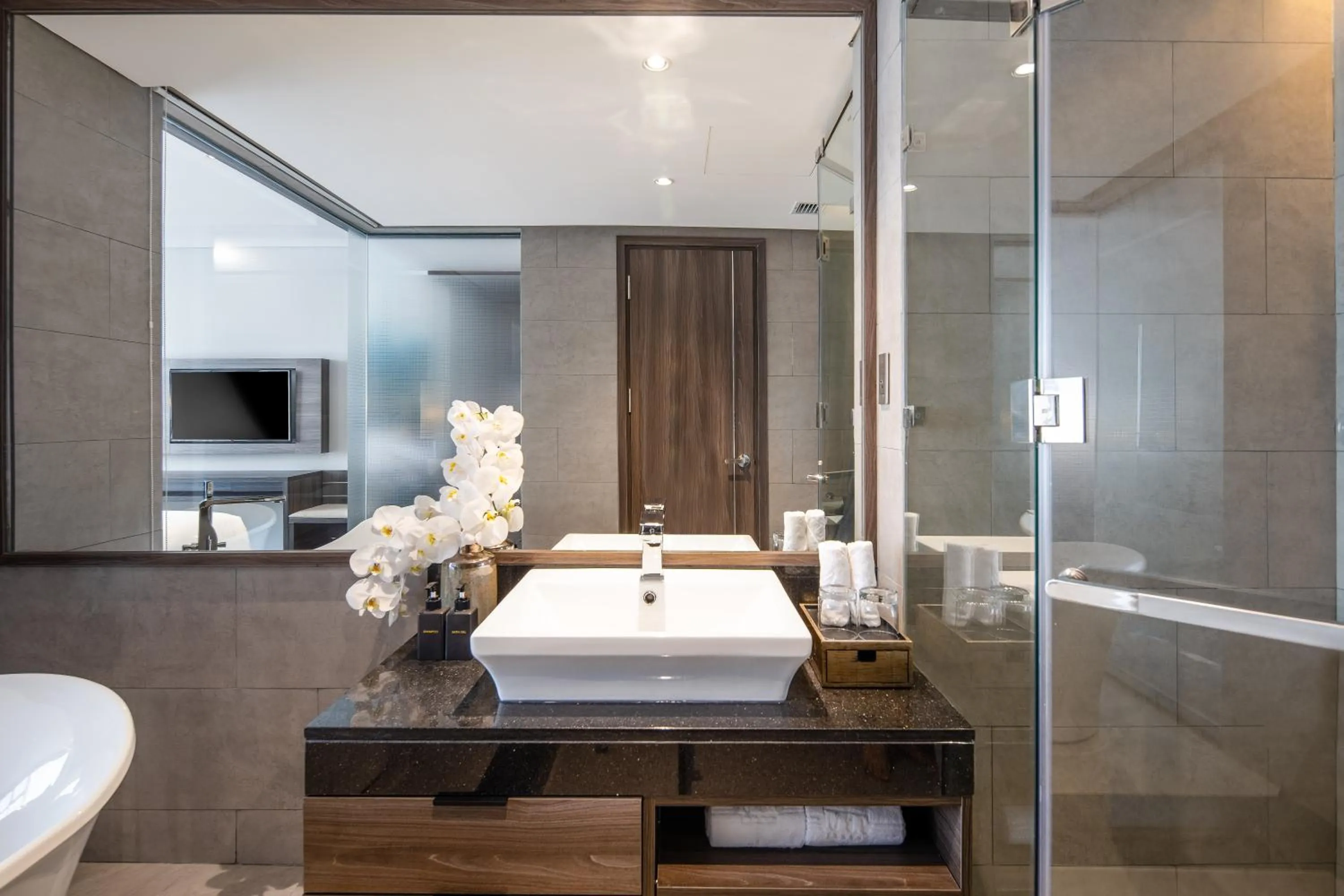 Bathroom in Minh Toan SAFI Ocean Hotel