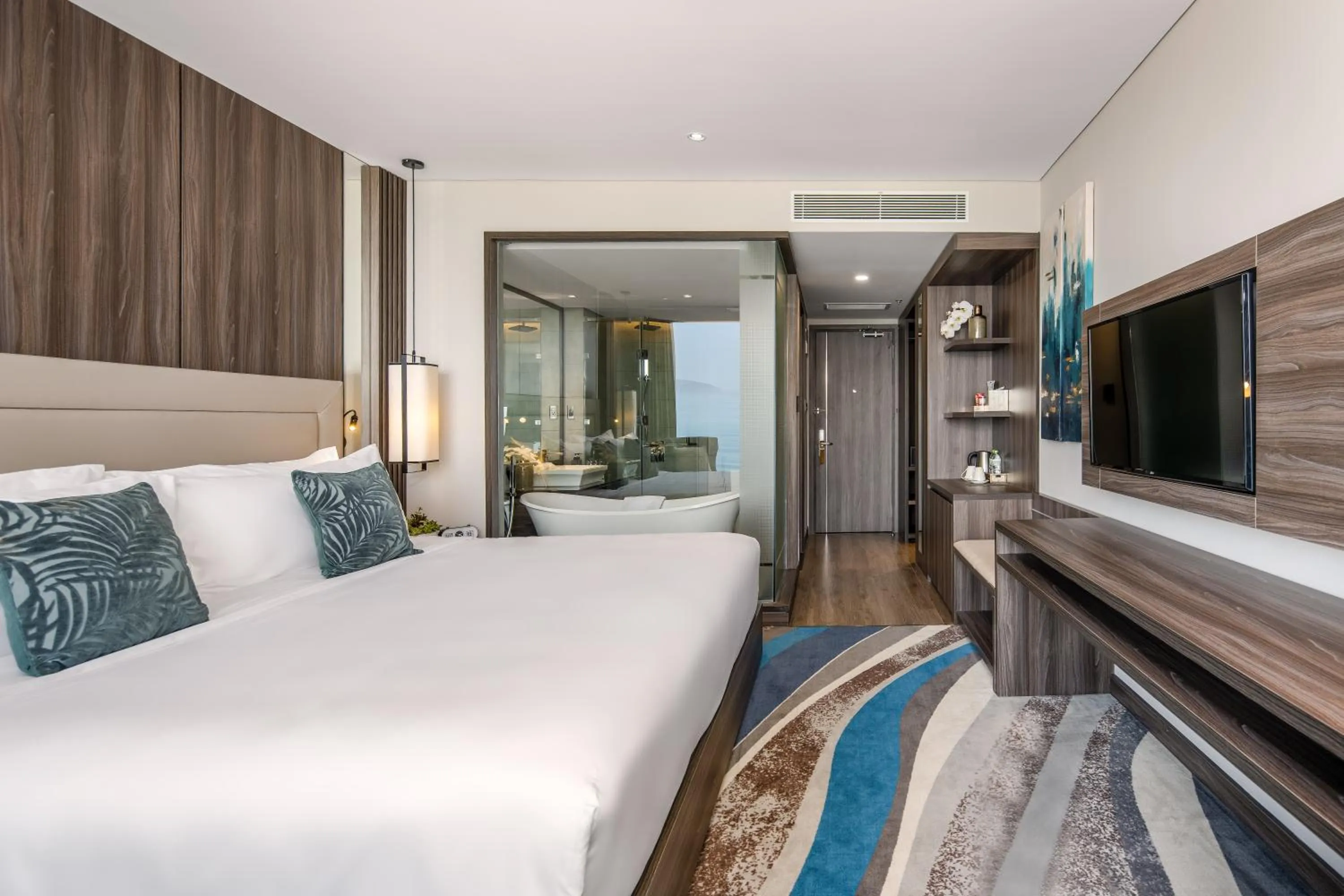 Photo of the whole room, Bed in Minh Toan SAFI Ocean Hotel