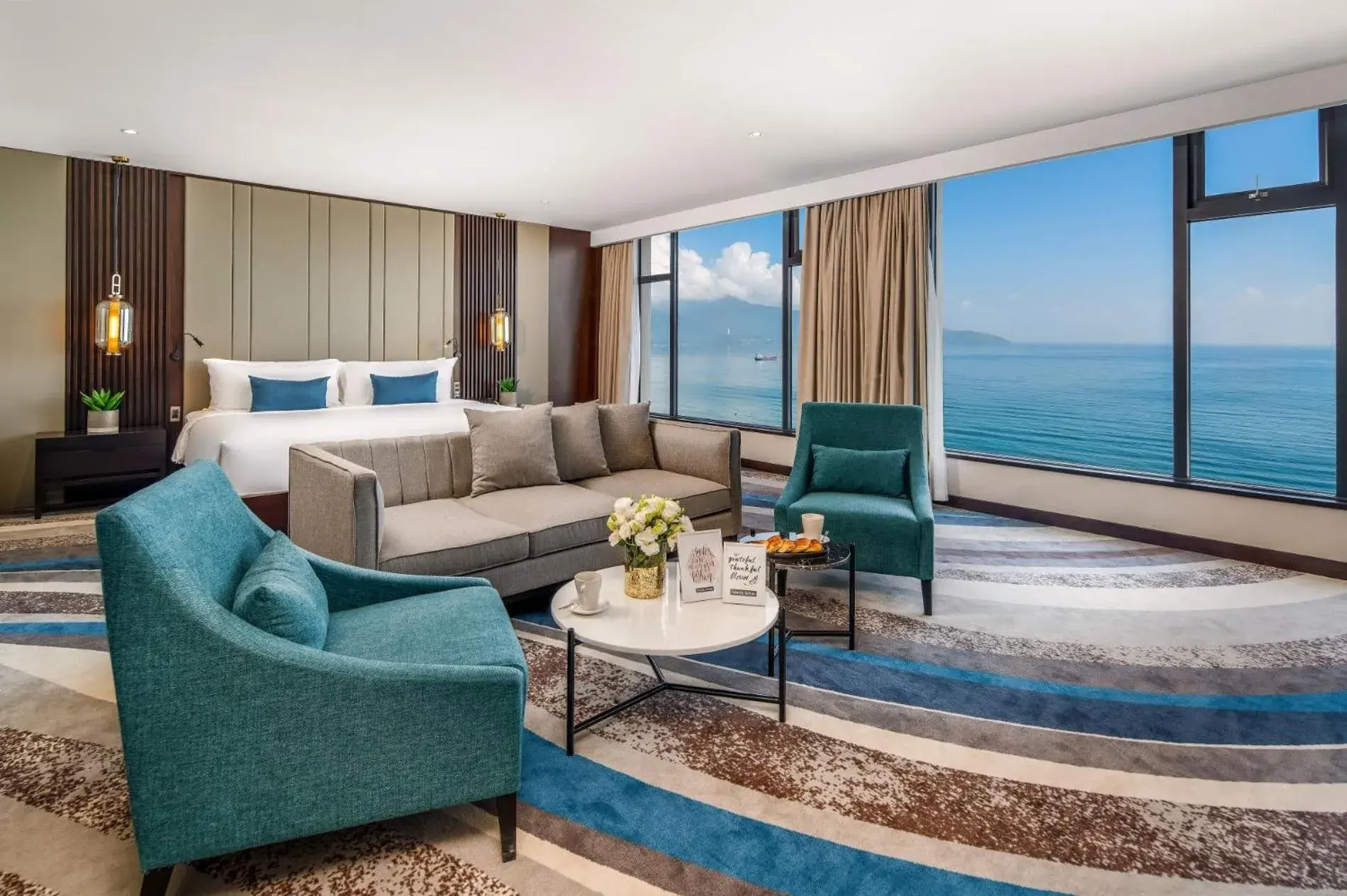 Sea view, Bed in Minh Toan SAFI Ocean Hotel Sea view, Bed in Minh Toan SAFI Ocean Hotel