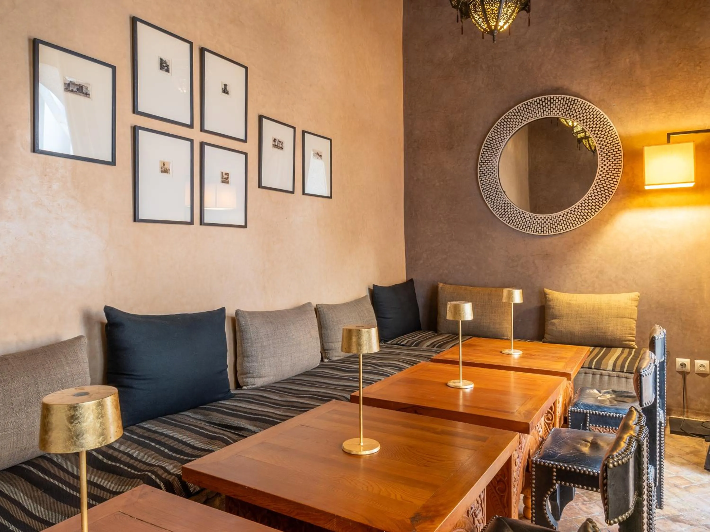 Living room in Dar Assiya