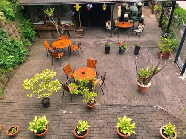 Patio in Hotel Gästehaus auf der Lay