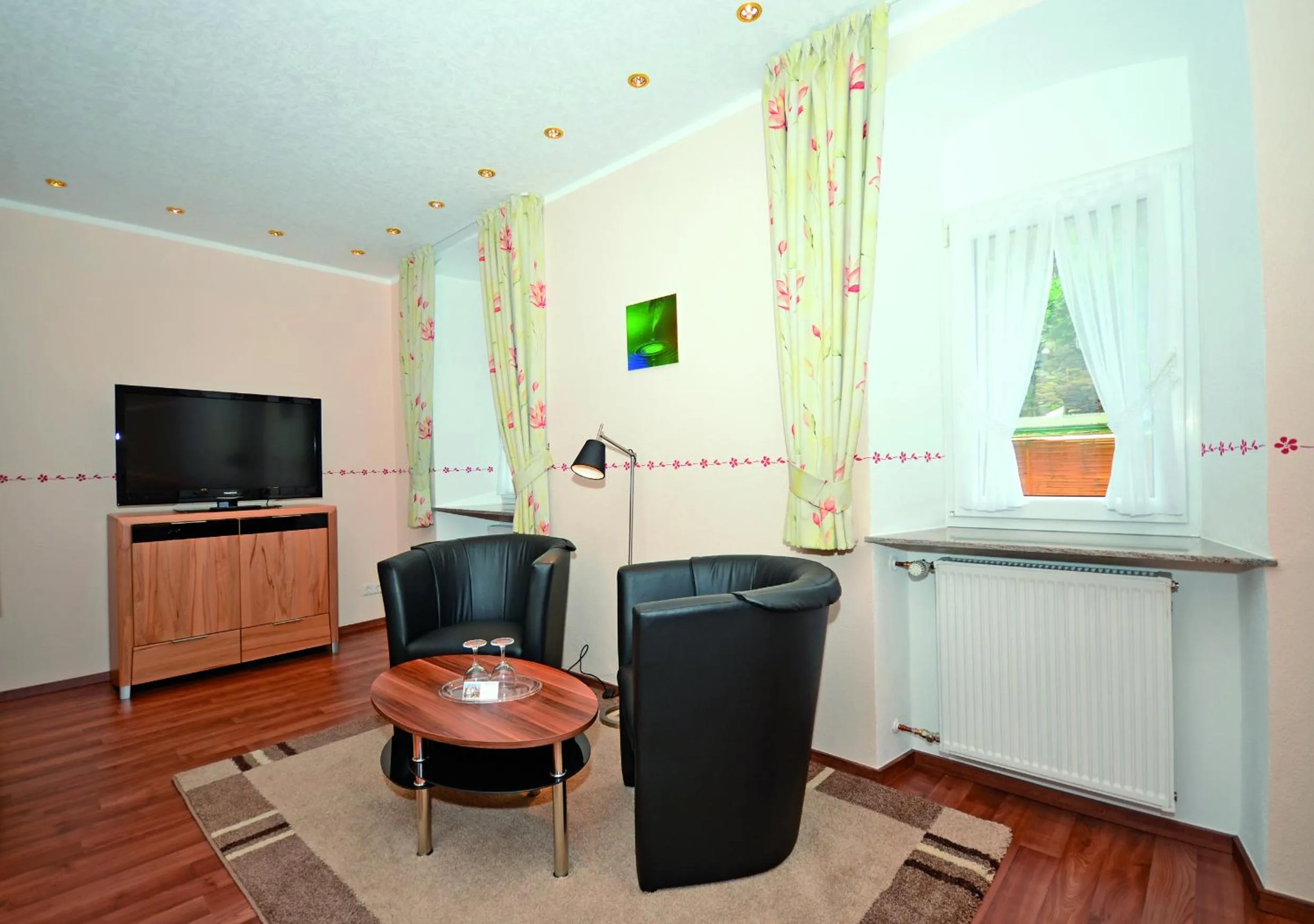 Living room in Hotel Gästehaus auf der Lay