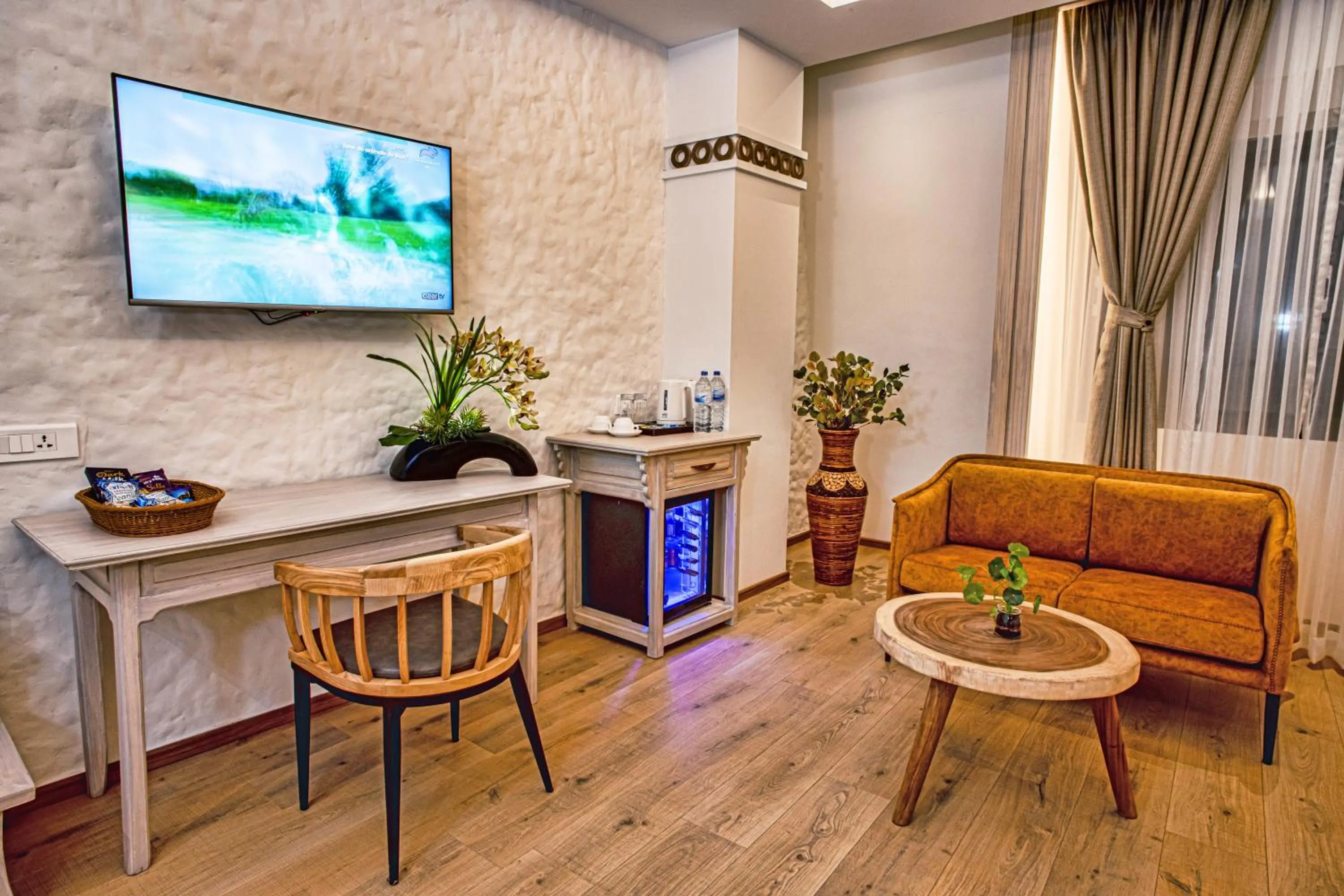 TV and multimedia in Arushi Boutique Hotel