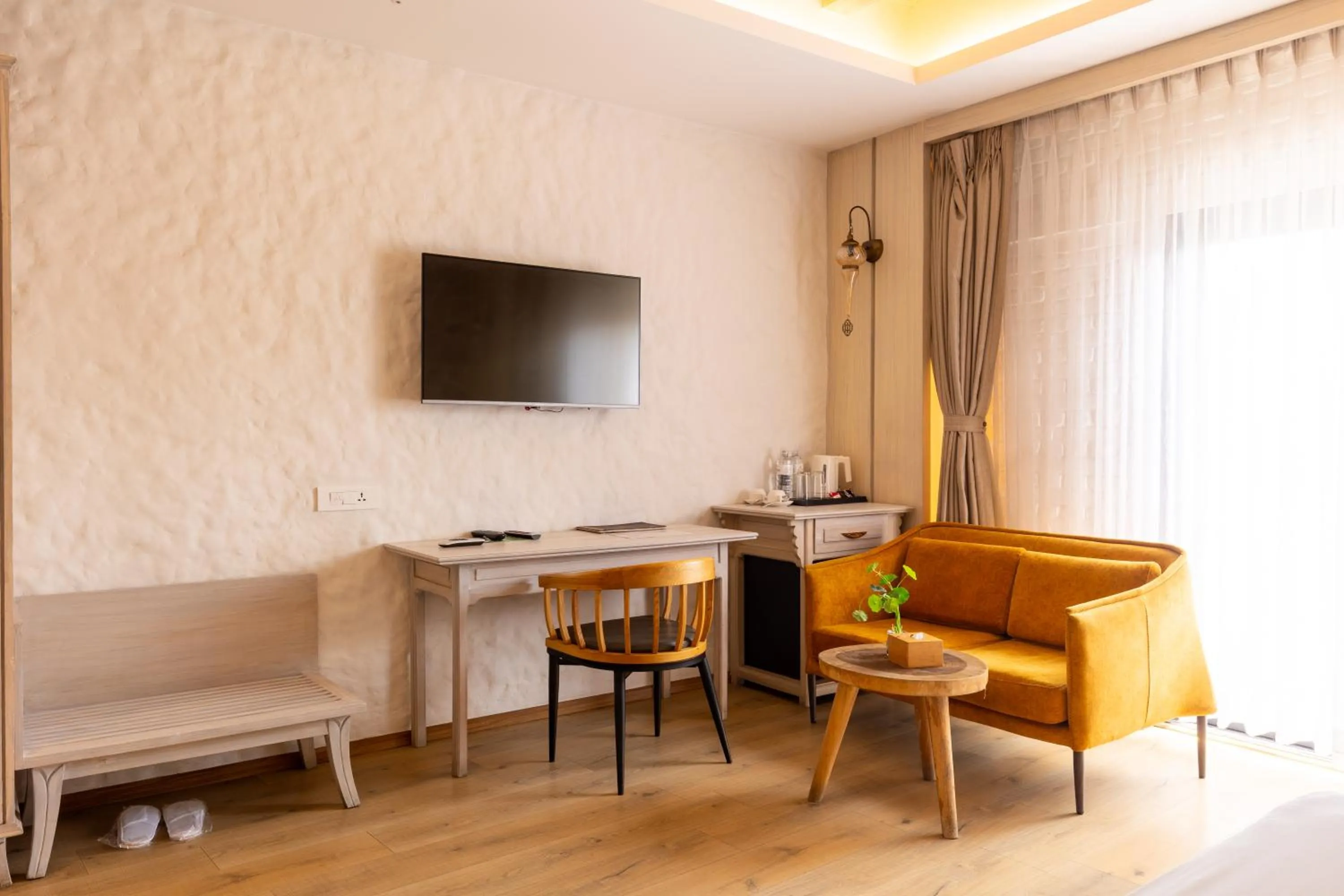 Area and facilities in Arushi Boutique Hotel