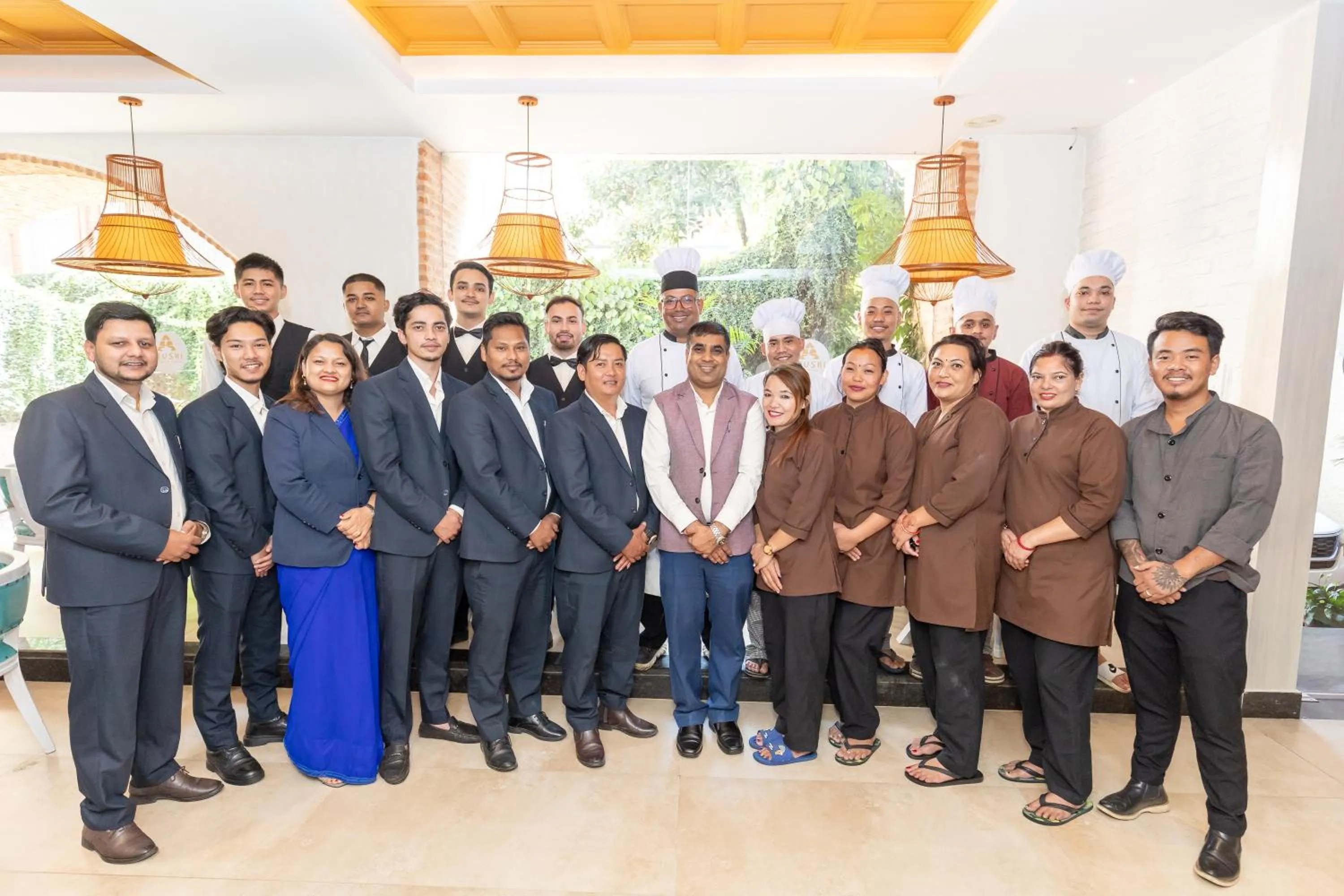 Staff in Arushi Boutique Hotel