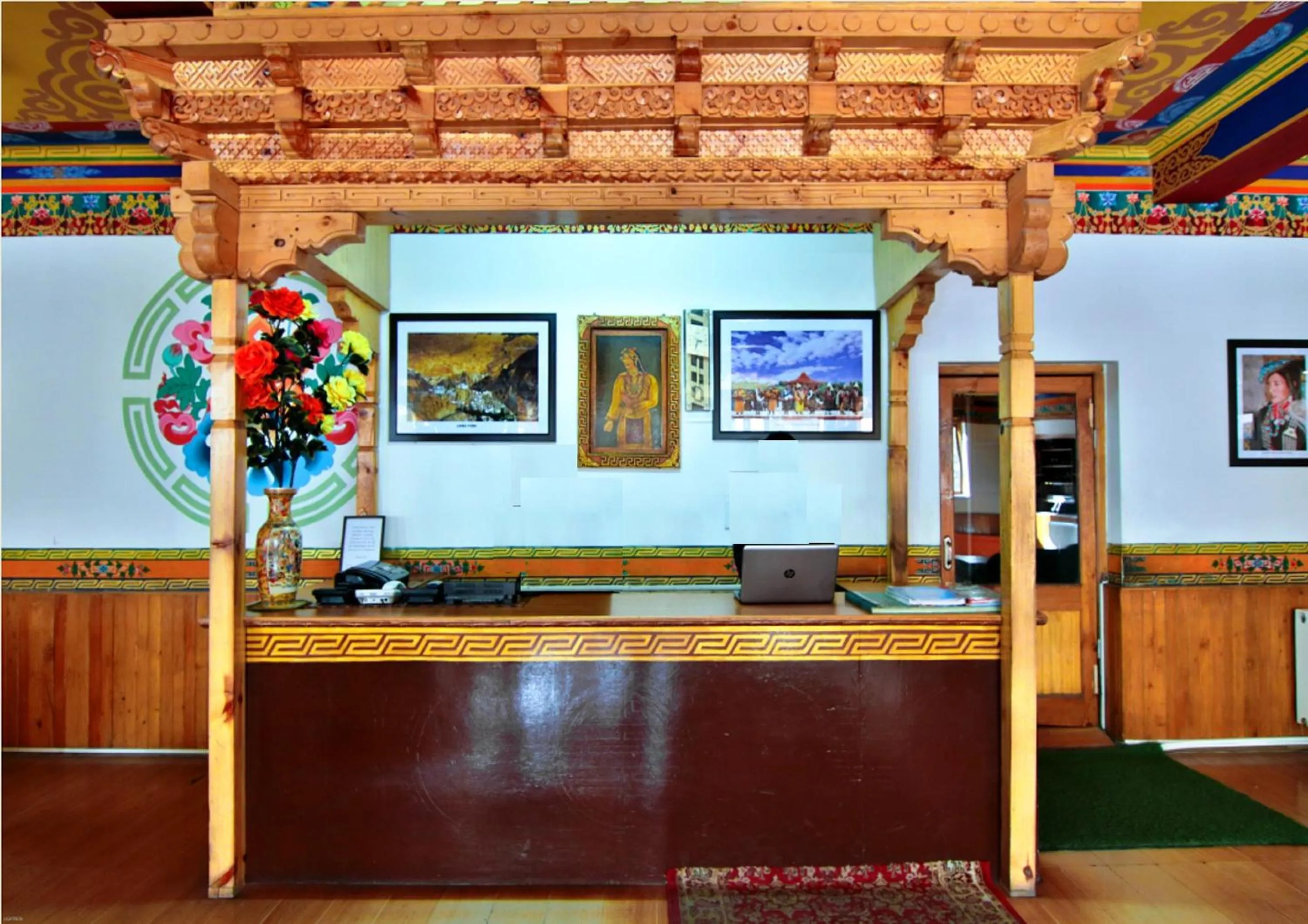 Lobby or reception in Hotel Shangrila - Leh