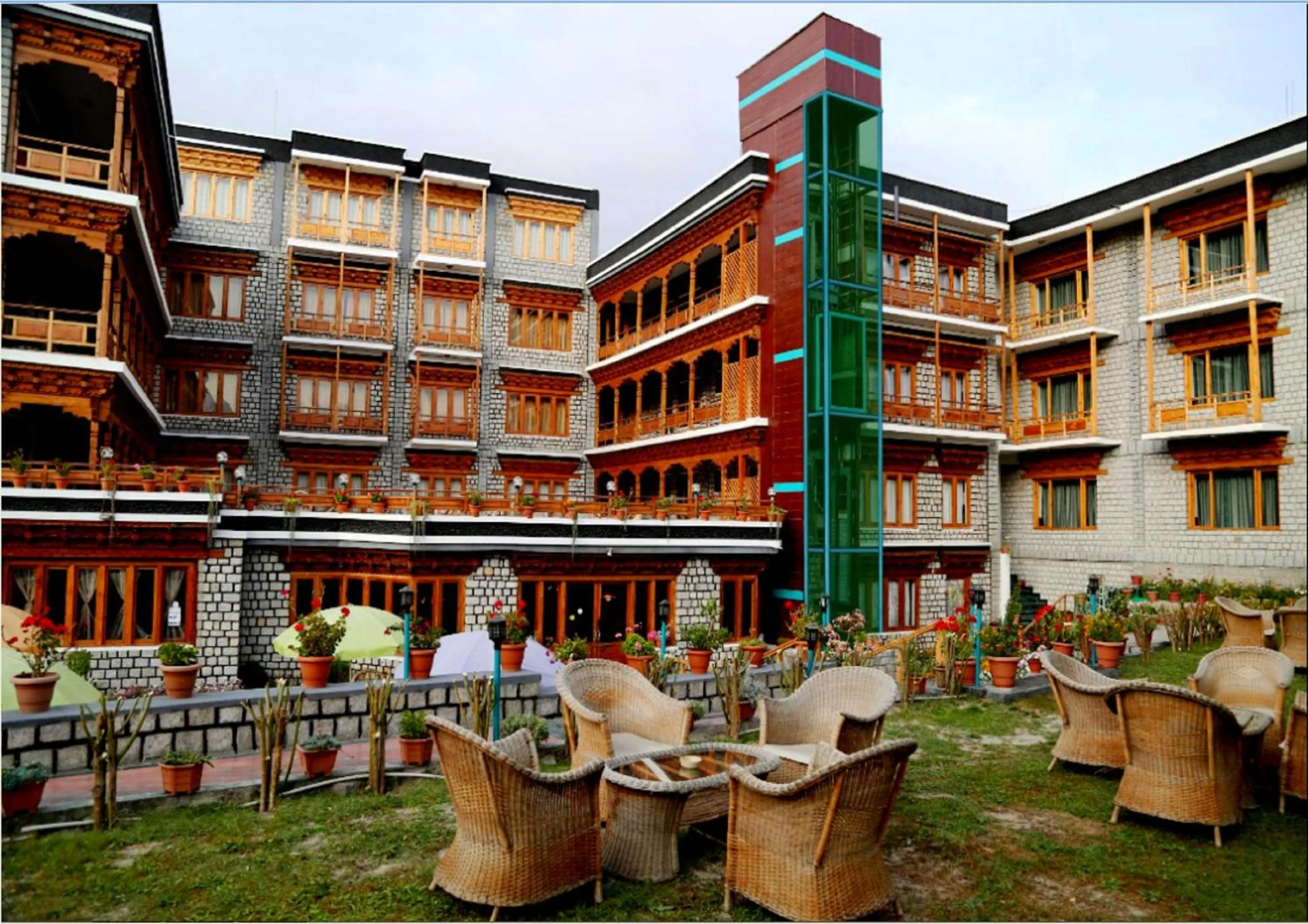 Property building in Hotel Shangrila - Leh