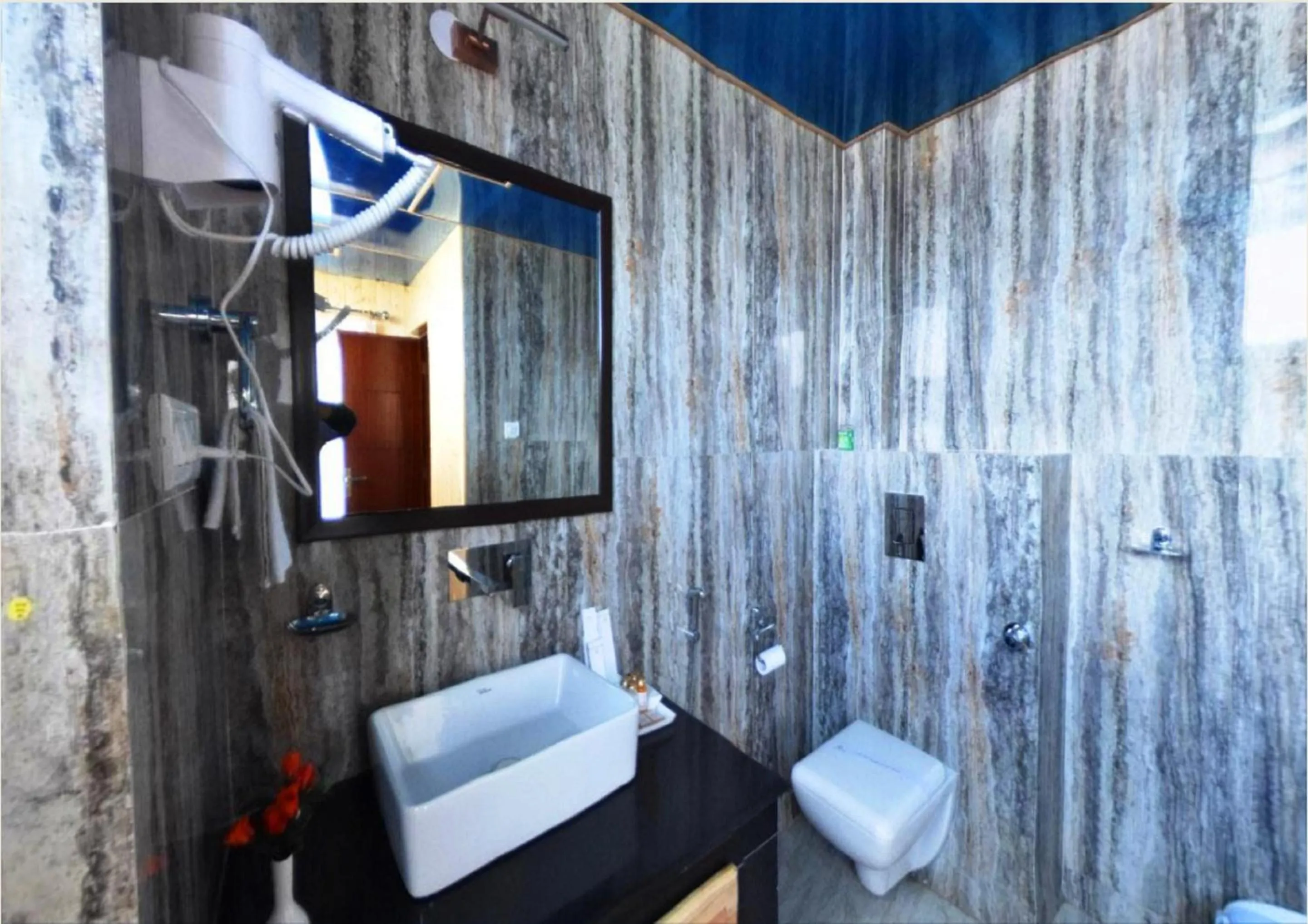 Bathroom in Hotel Shangrila - Leh