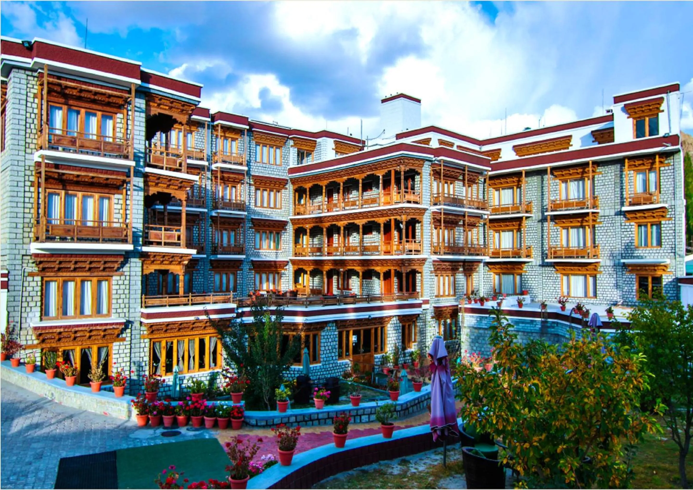 Property building in Hotel Shangrila - Leh