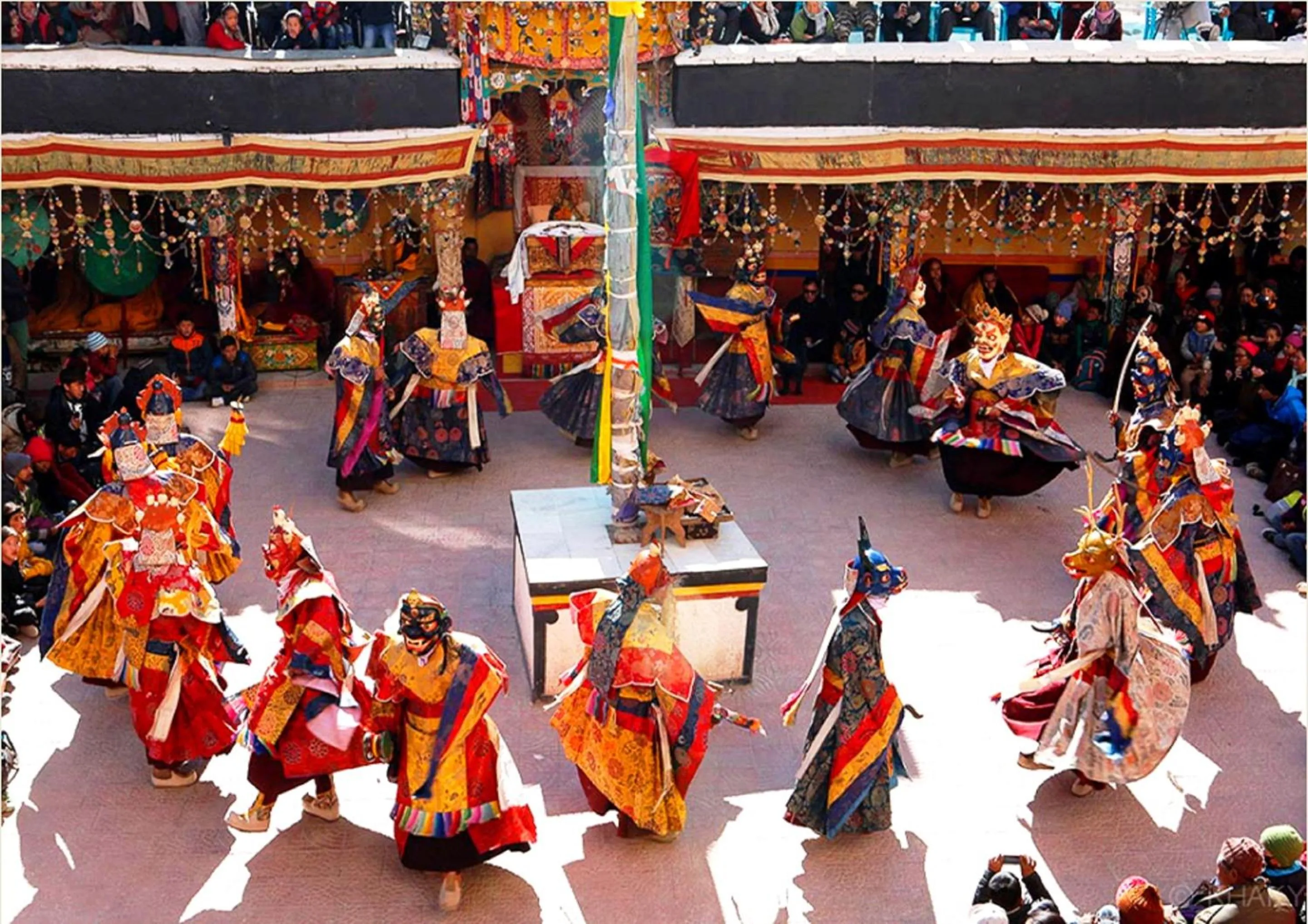People in Hotel Shangrila - Leh