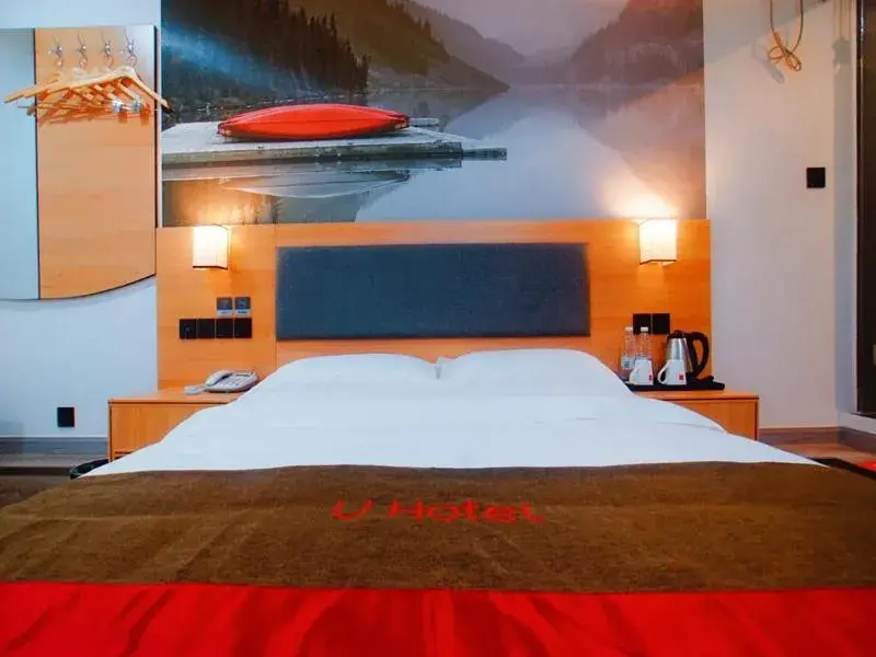 Bed in Thank Inn Plus Hotel Jiangsu Suzhou Dushu Lake Dongxing Road Bed in Thank Inn Plus Hotel Jiangsu Suzhou Dushu Lake Dongxing Road